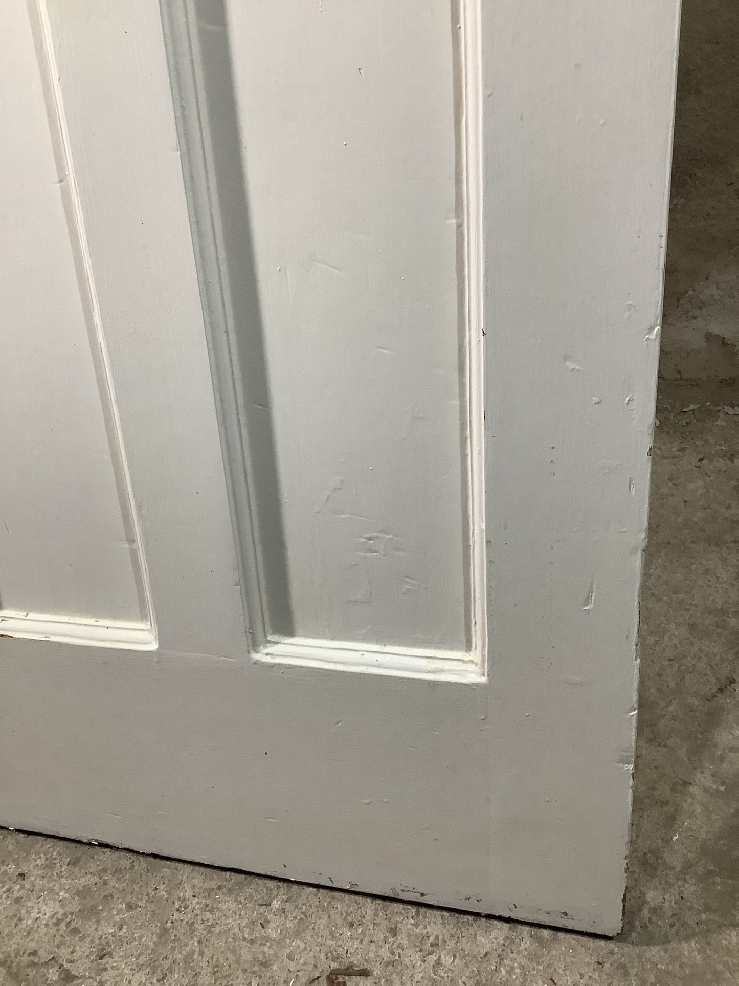 12th Pic 1930s Internal Painted Pitch Pine Reclaimed Door