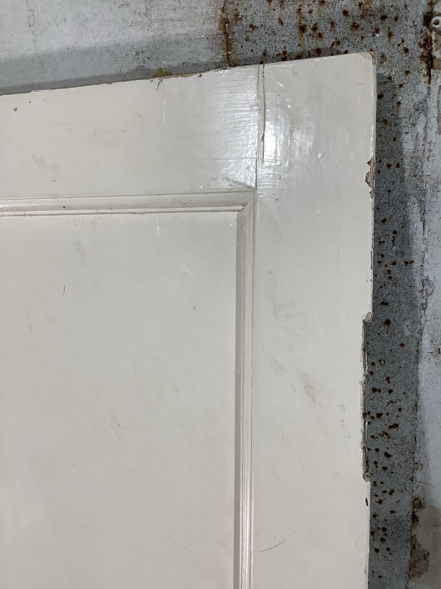 12th Pic 1930s Internal Painted Pitch Pine Reclaimed Door