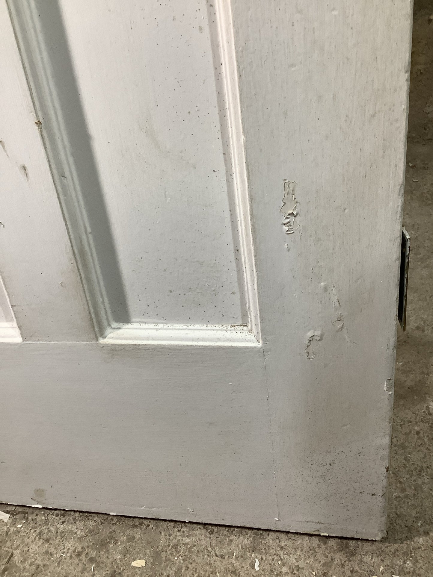 12th Pic 1930s Internal Painted Pitch Pine Reclaimed Door