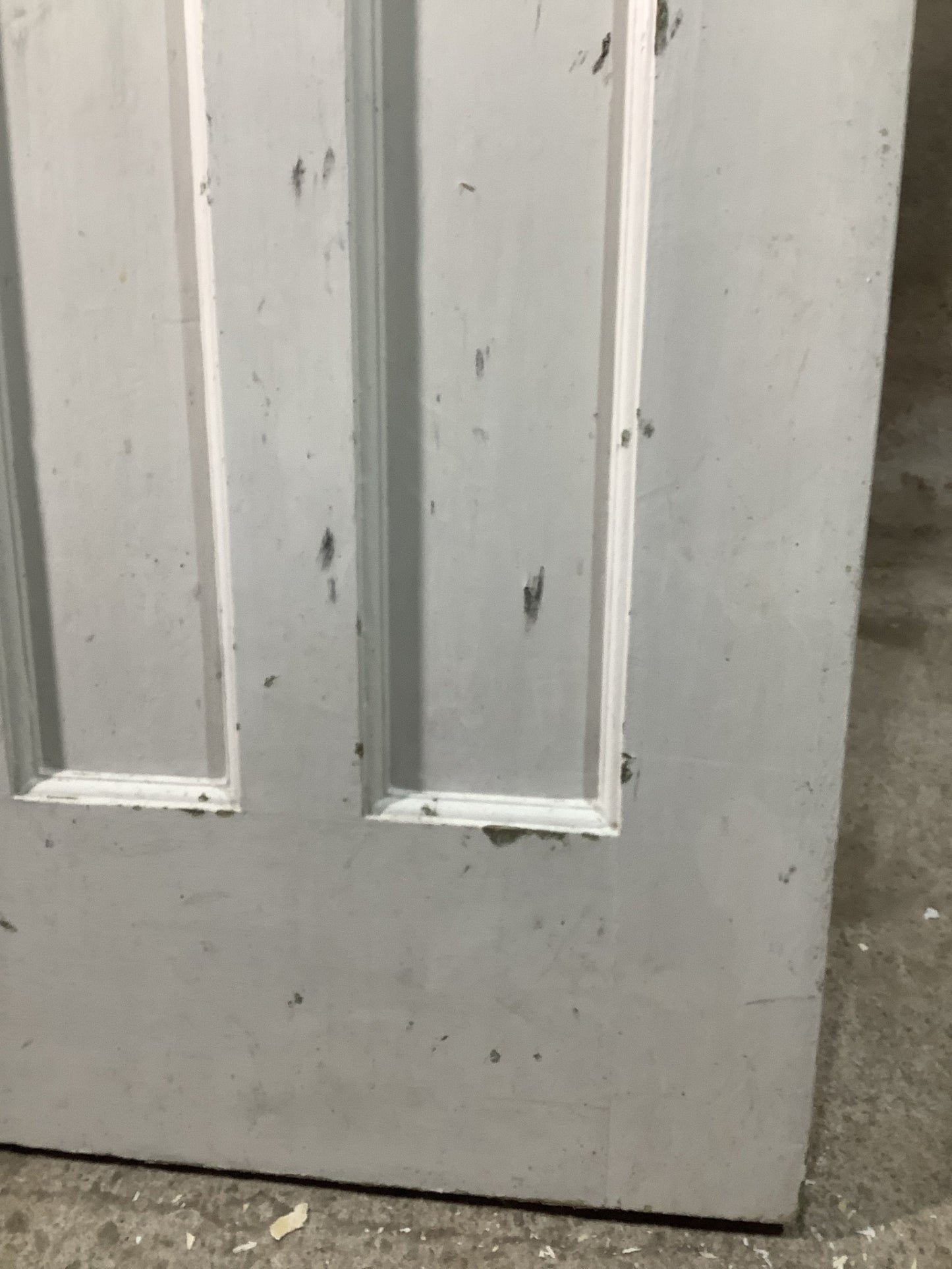 12th Pic 1930s Internal Painted Pitch Pine Reclaimed Door