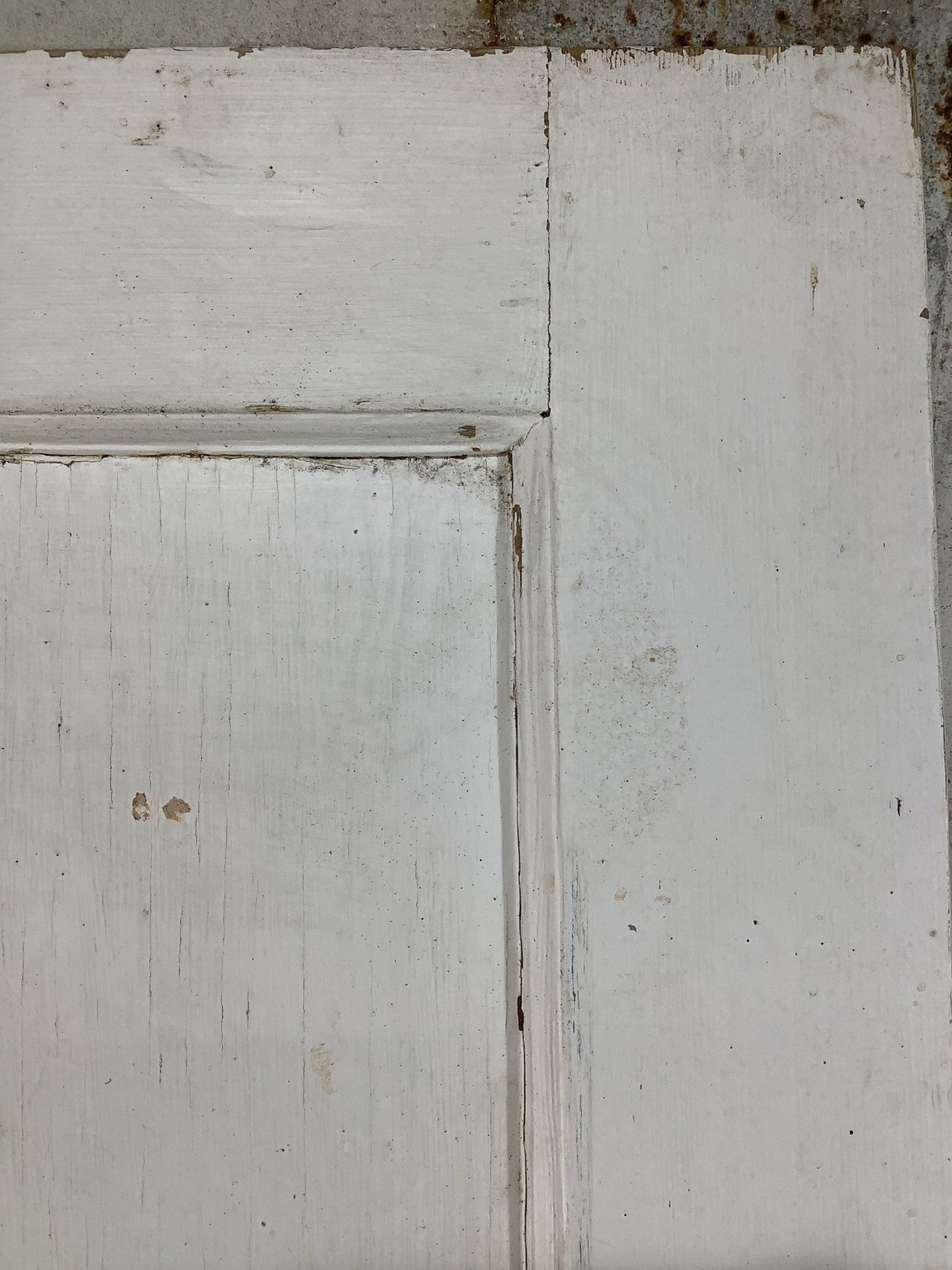 12th Pic 1930s Internal Painted Pitch Pine Reclaimed Door