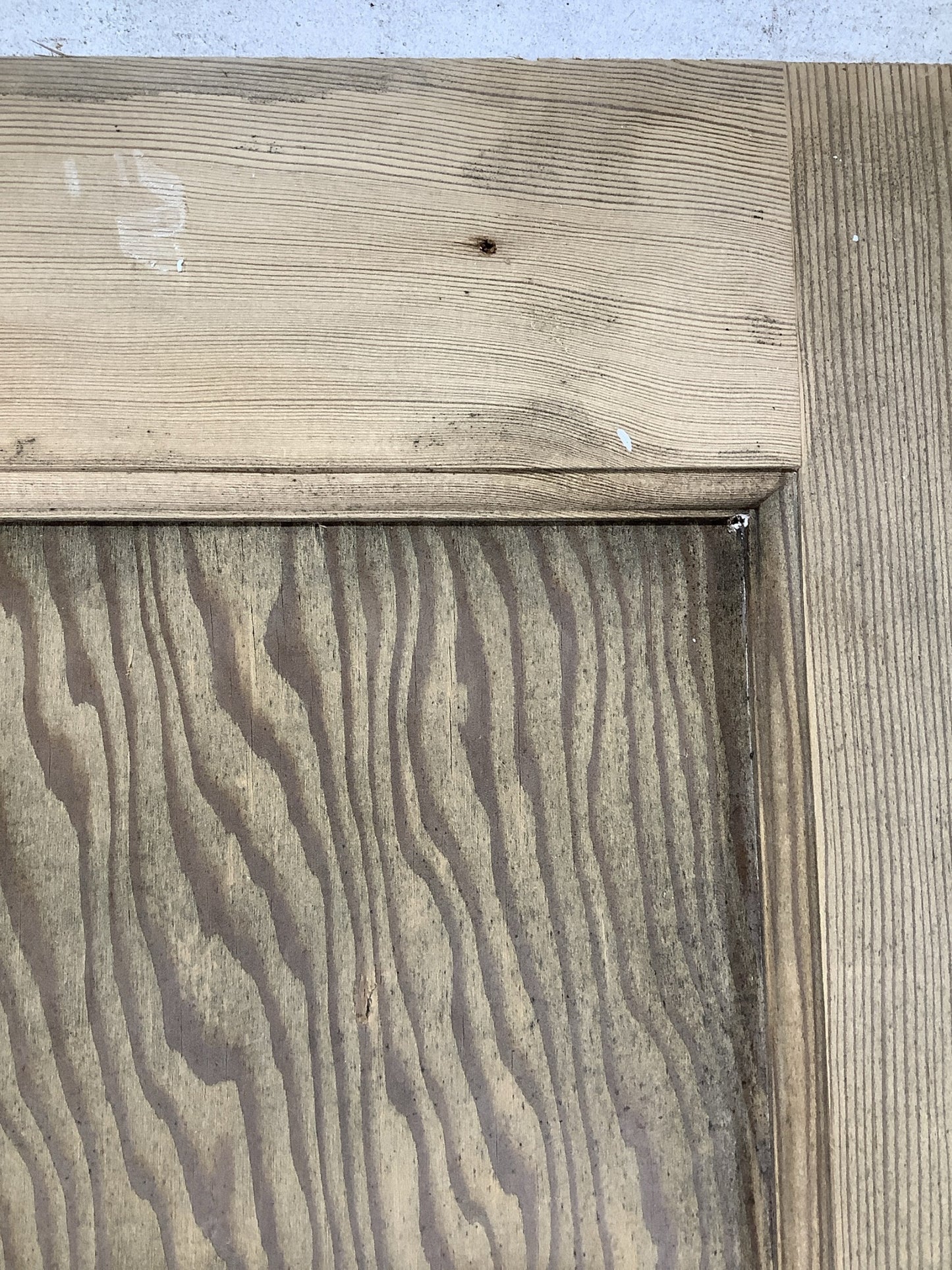 12th Pic 1930s Internal Stripped Pitch Pine Reclaimed Door