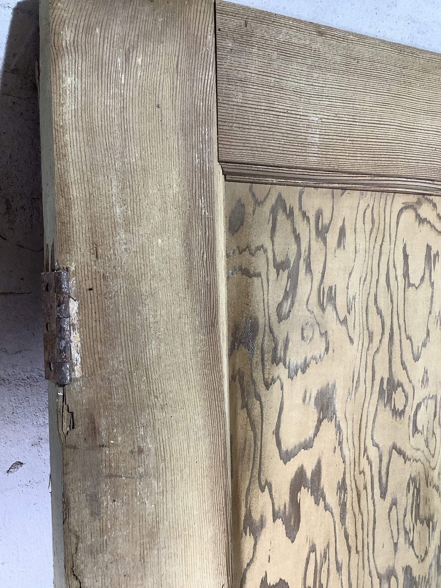 12th Pic 1930s Internal Stripped Pitch Pine Reclaimed Door