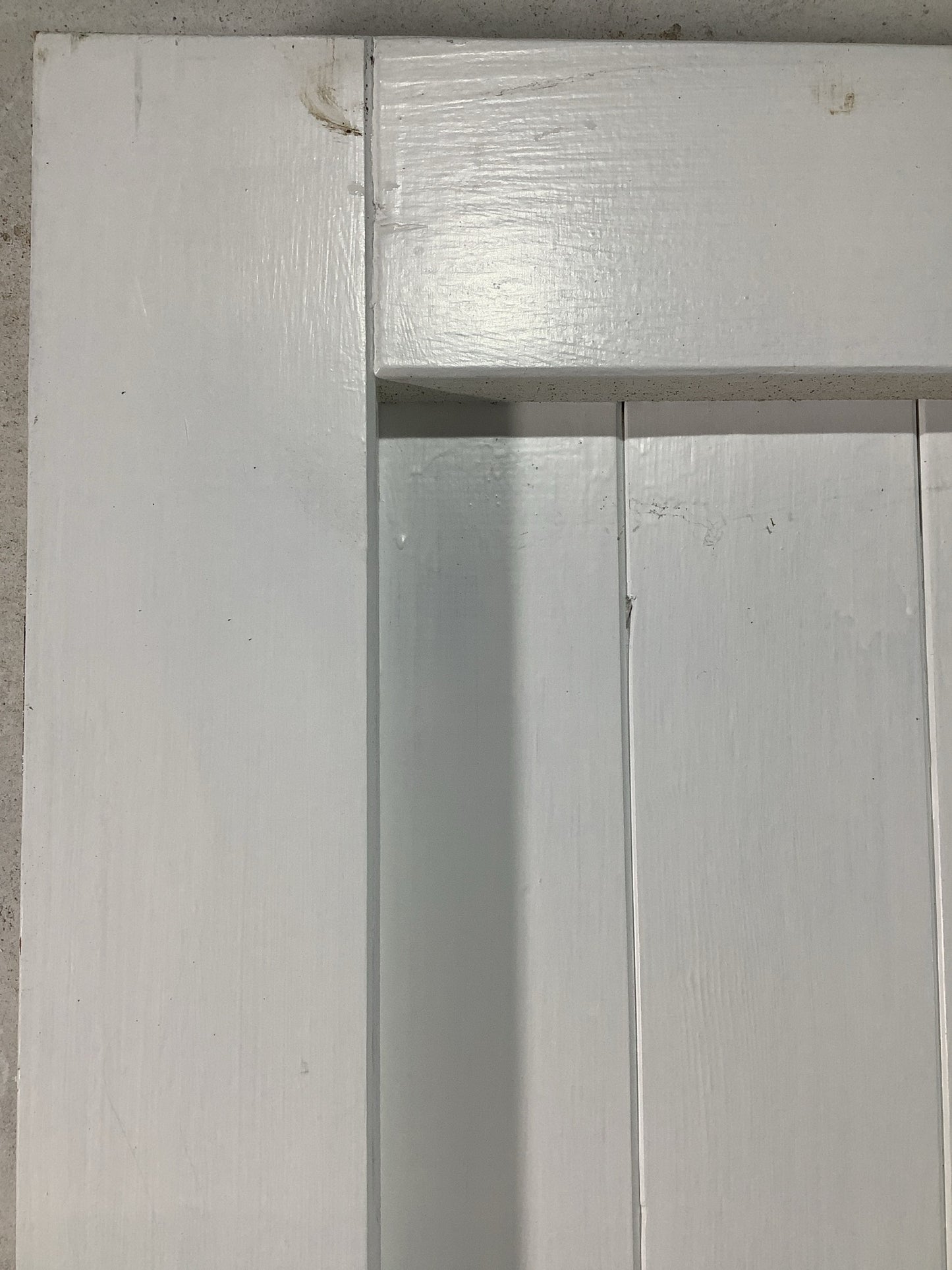 12th Pic Old Internal Painted Pine Reclaimed Door
