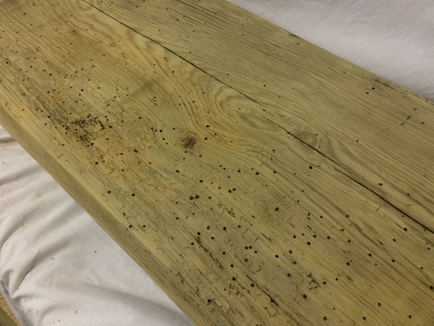 Reclaimed Pine Timber For A Shelf 31 3/4”