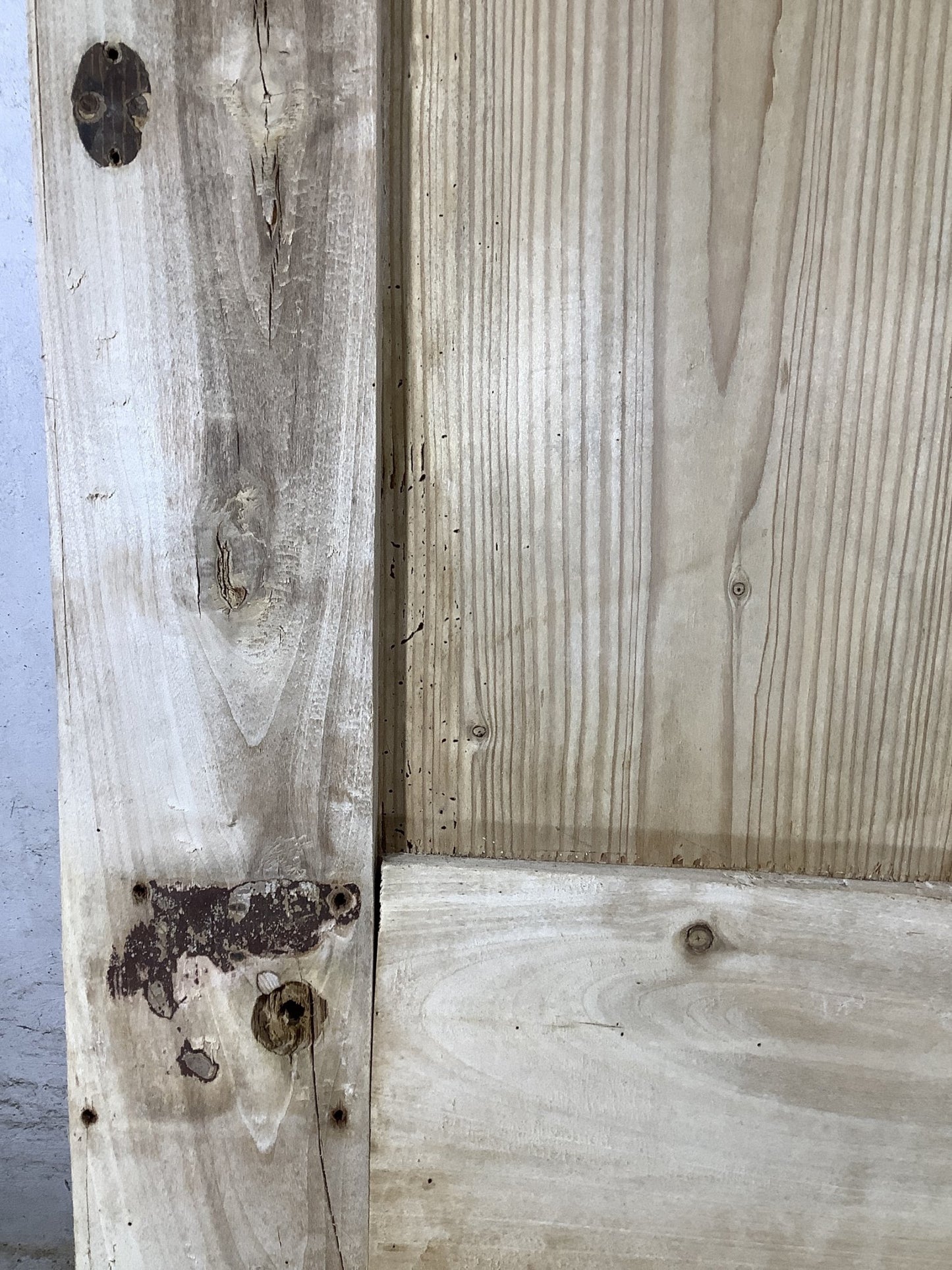 4th Pic Victorian Internal Stripped  Elm Reclaimed Door