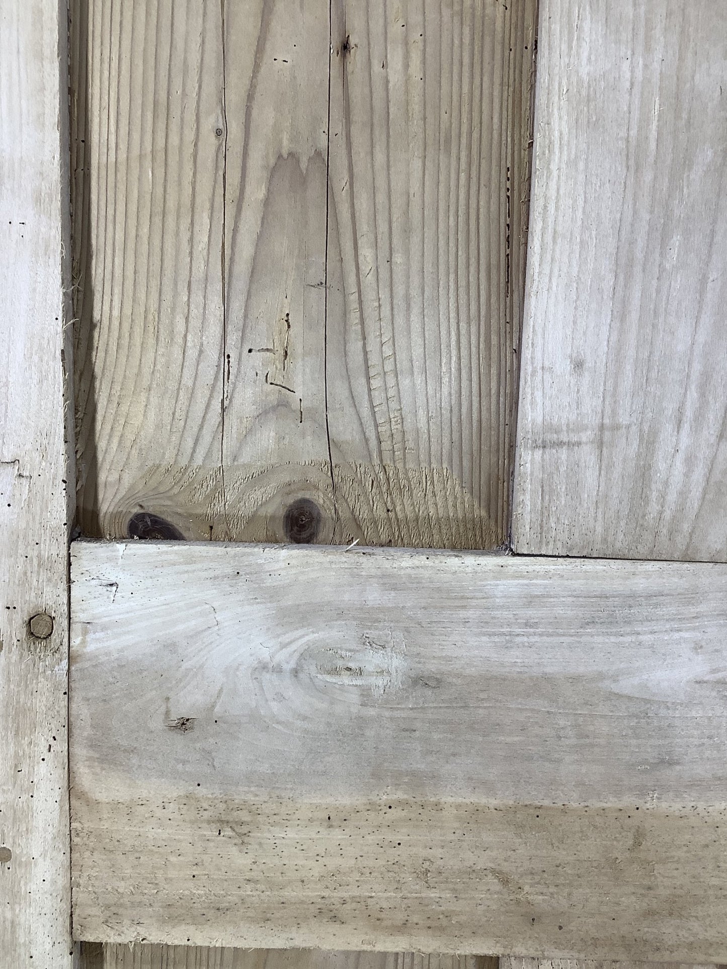 10th Pic Victorian Internal Stripped  Elm Reclaimed Door