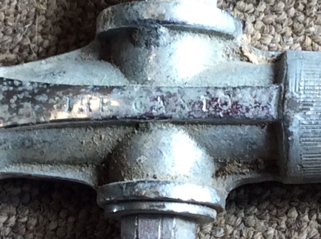 Old Chromed Brass Barrel Keg Tap Home Brewing