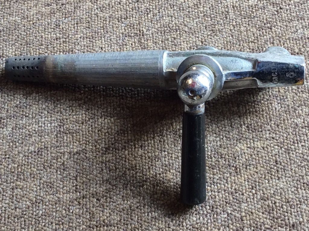 Old Chromed Brass Barrel Keg Tap Home Brewing