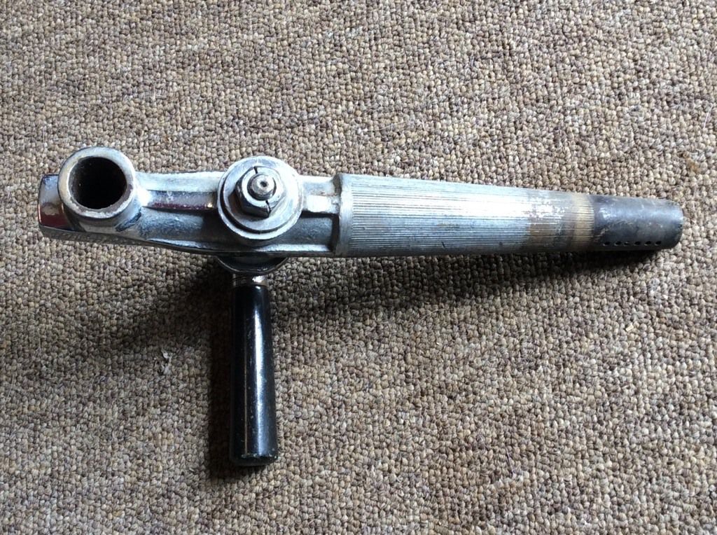 Old Chromed Brass Barrel Keg Tap Home Brewing