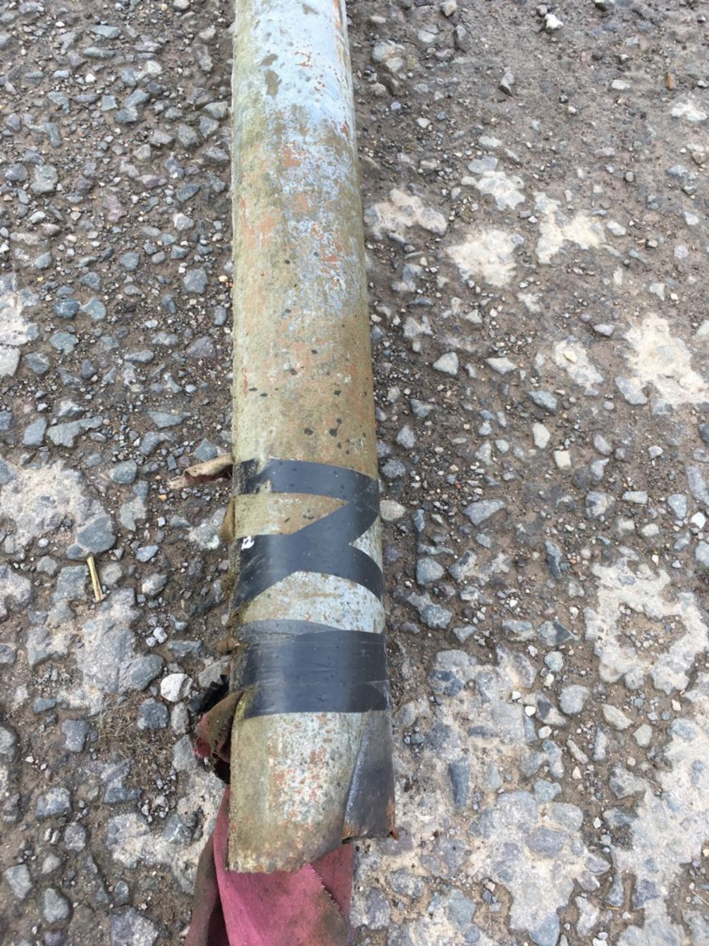 Vintage 1930s Galvanized Water Well Bore Hole Pump 111 3/8” High