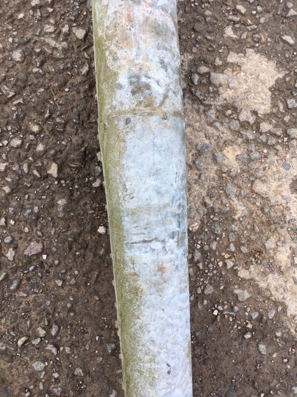 Vintage 1930s Galvanized Water Well Bore Hole Pump 111 3/8” High