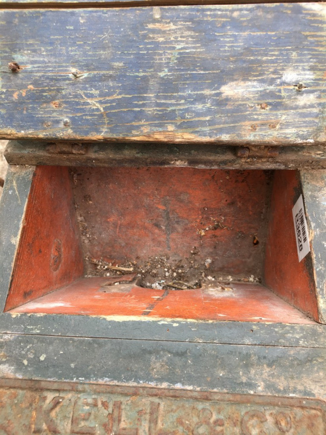 Interesting Old Collectors Seed Drill Kell & Co Of Gloucester & Ross