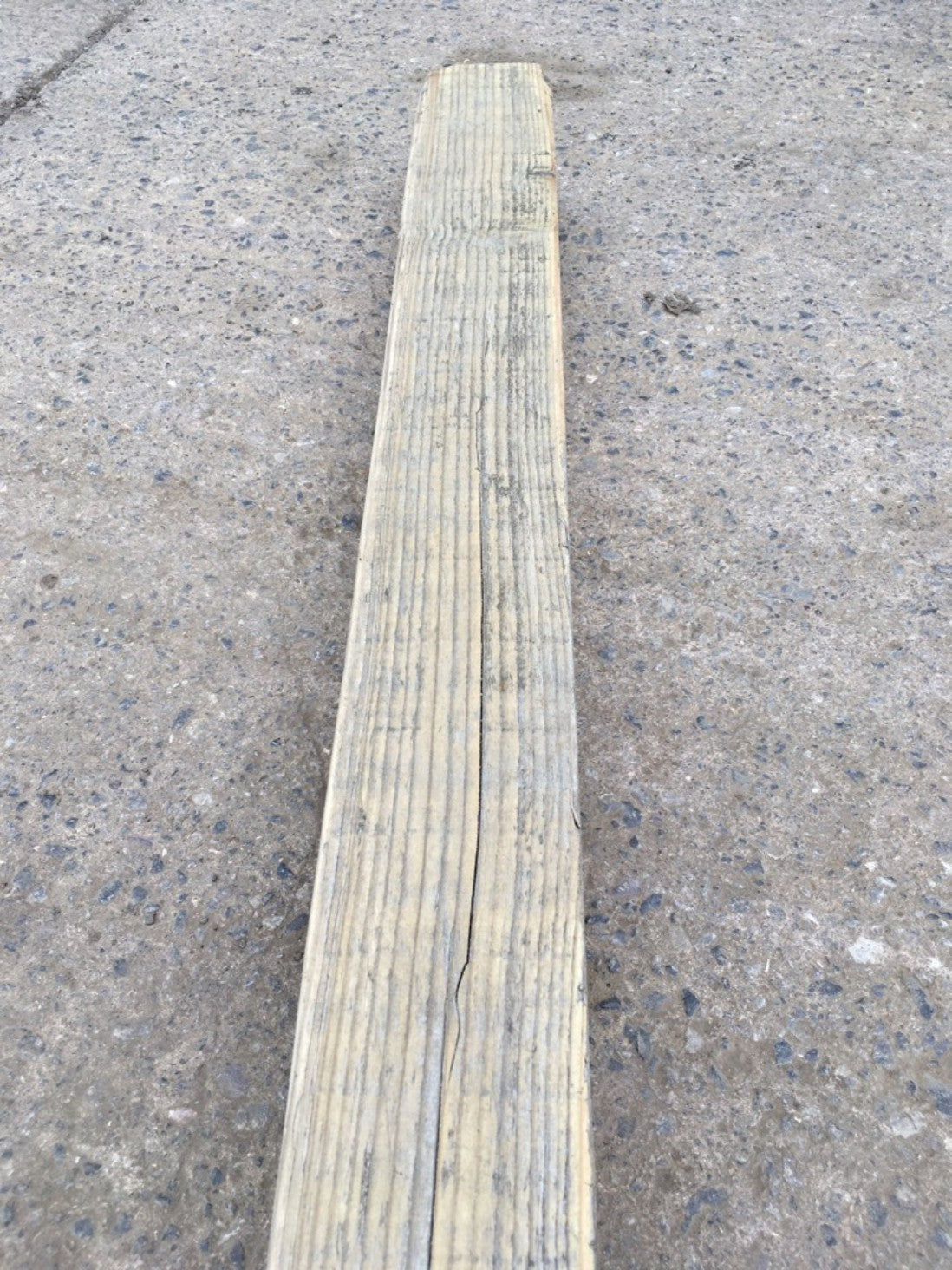 183.8cm Long Reclaimed Old Pine Timber Beam Chunky Shelf