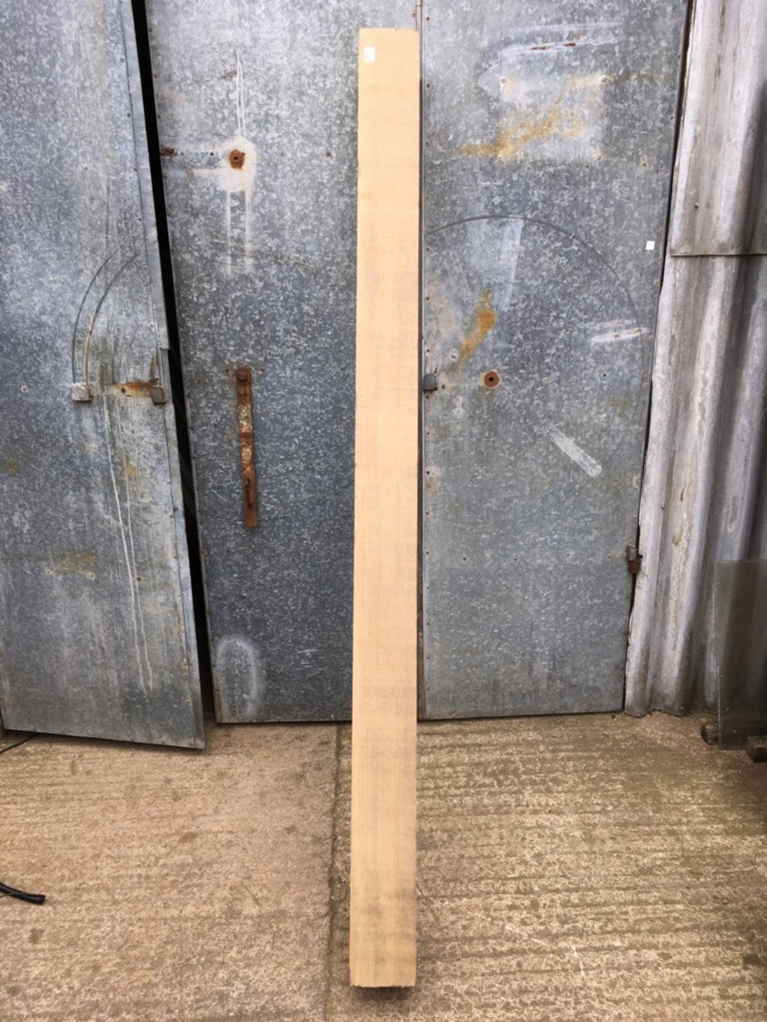 7ft 6 7/8" Or 2.31m Long Reclaimed Old Chunky Pine Beam