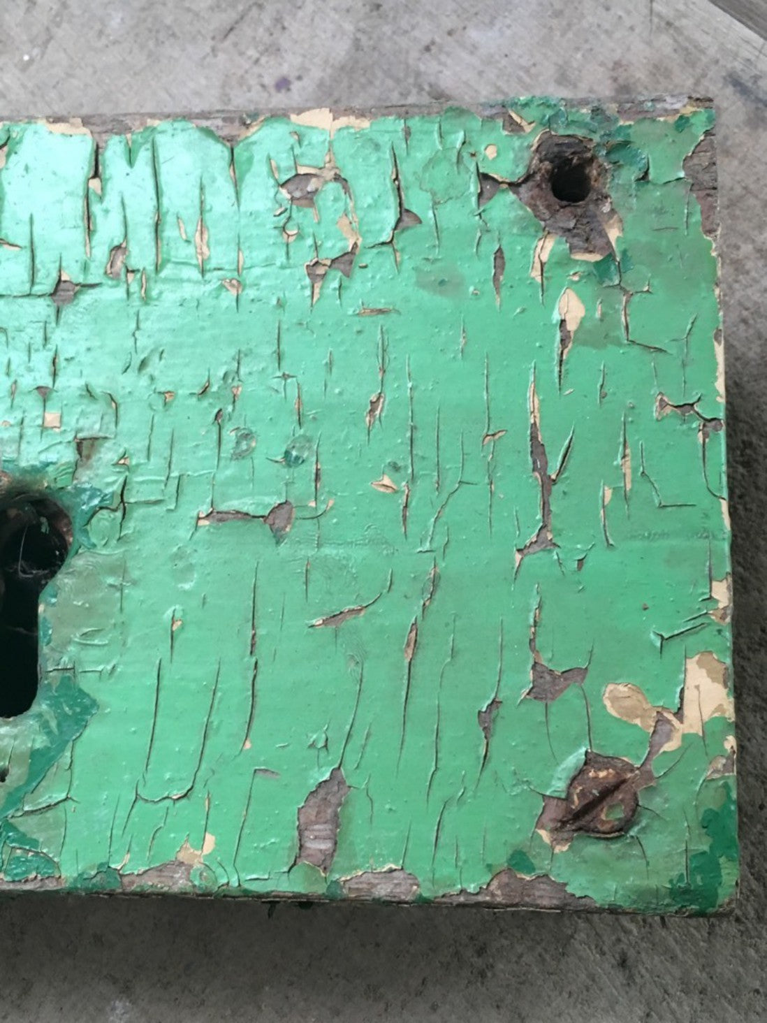 Salvaged Victorian Wooden Casement Door Rim Lock No Key Left Hand