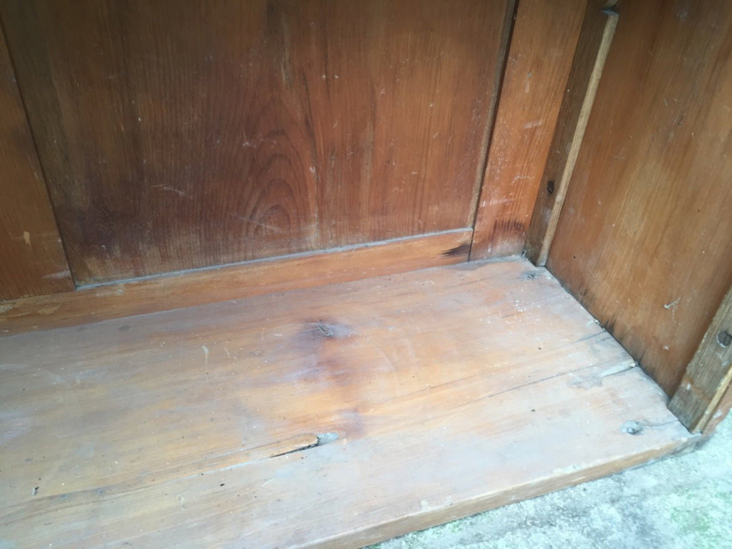 126.9x150.2cm Victorian Pine Ex-Dresser Top Bookcase Shelves Adjustable Shelf