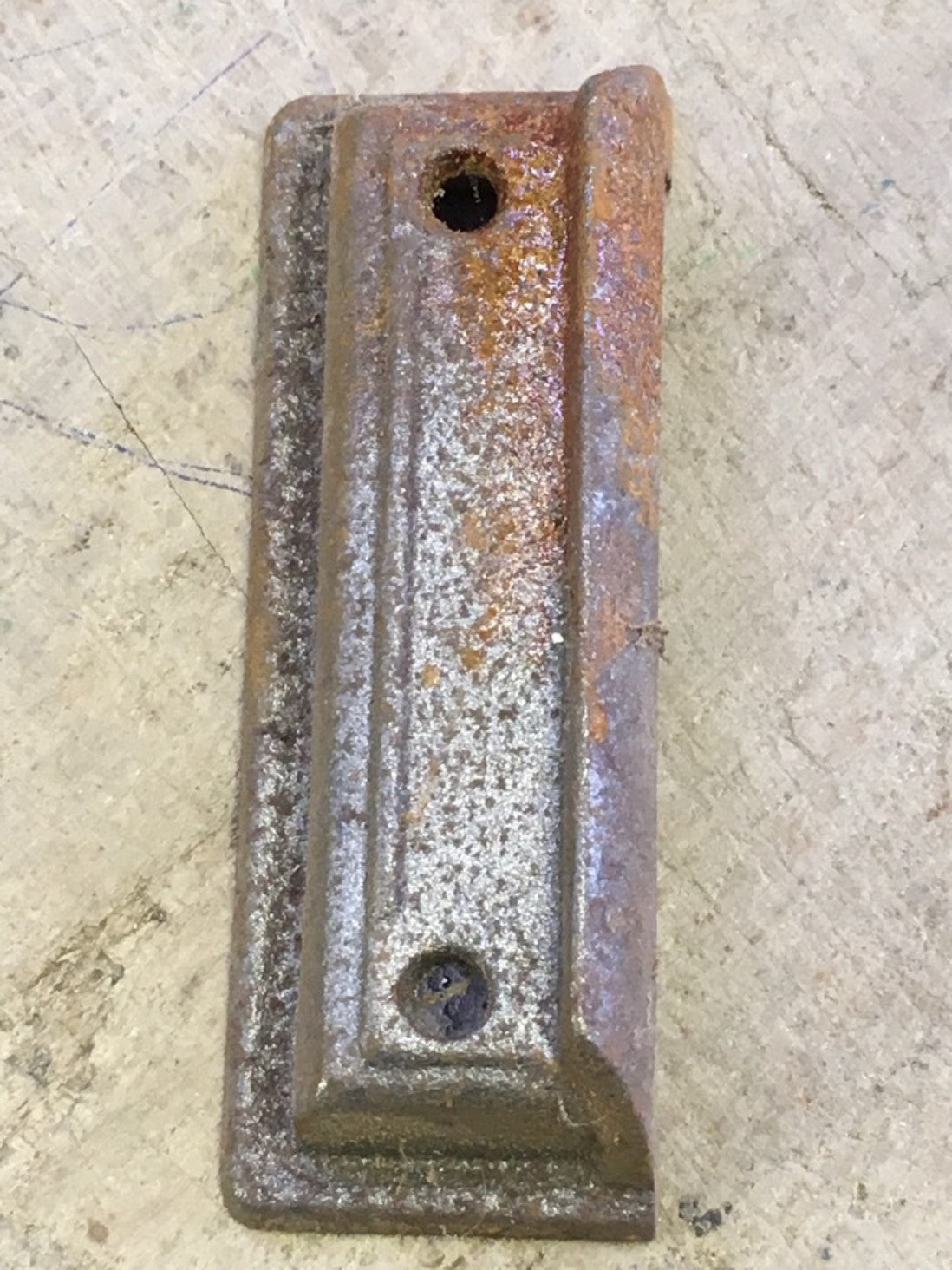 New 4" Cast Iron Door Rim Lock Keep Frame Catch