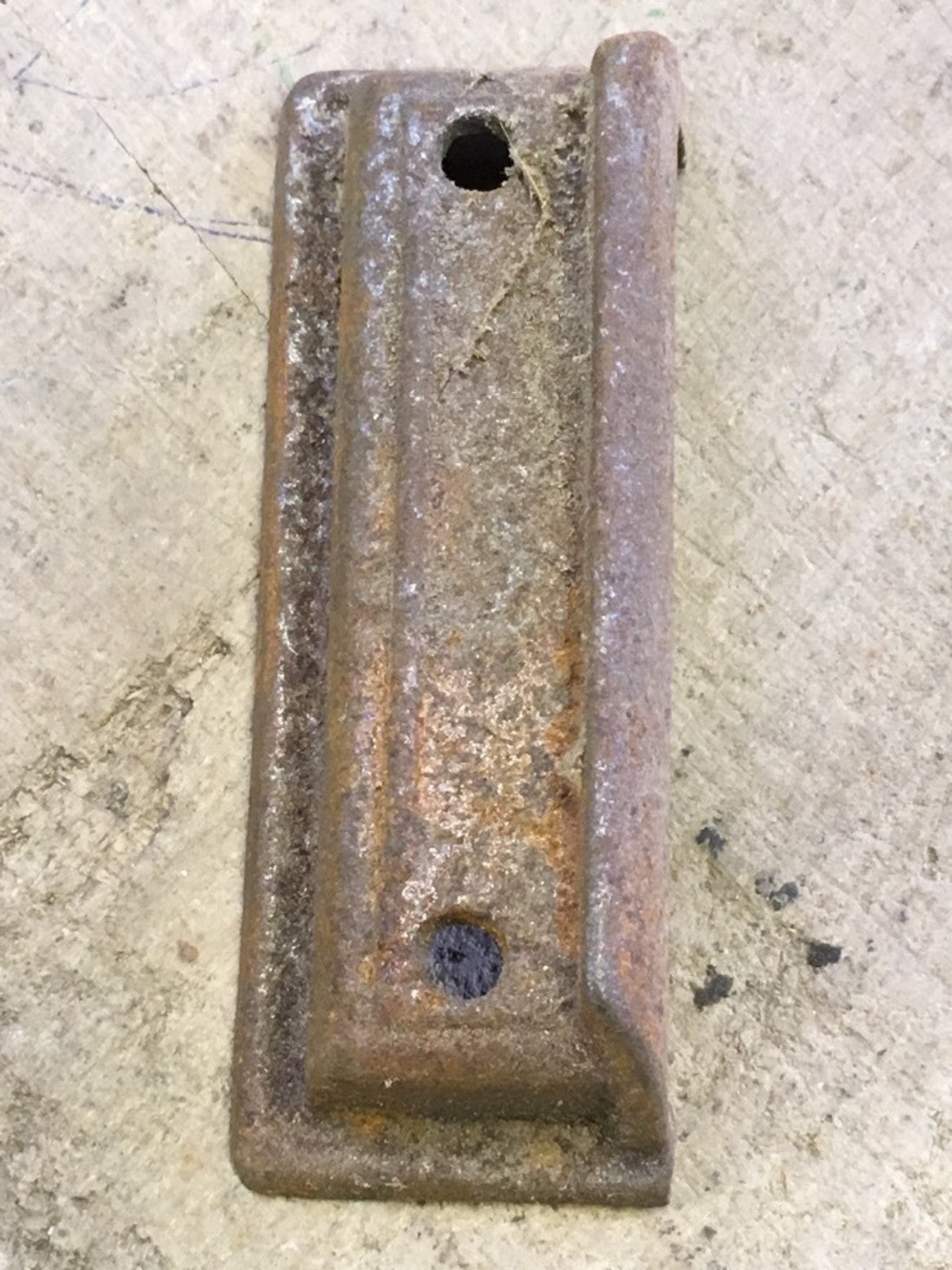 New 4" Cast Iron Door Rim Lock Keep Frame Catch