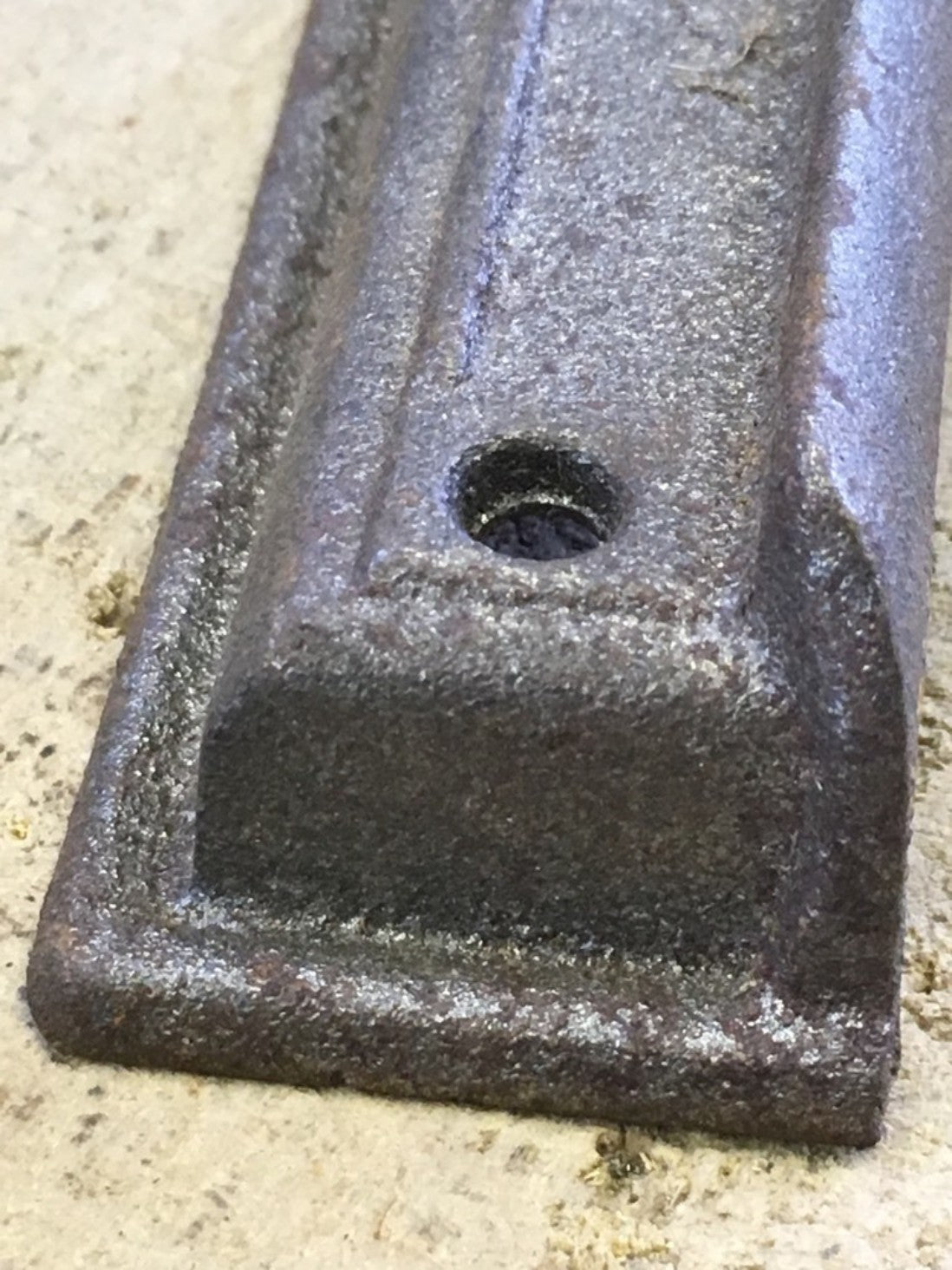 New 4" Cast Iron Door Rim Lock Keep Frame Catch