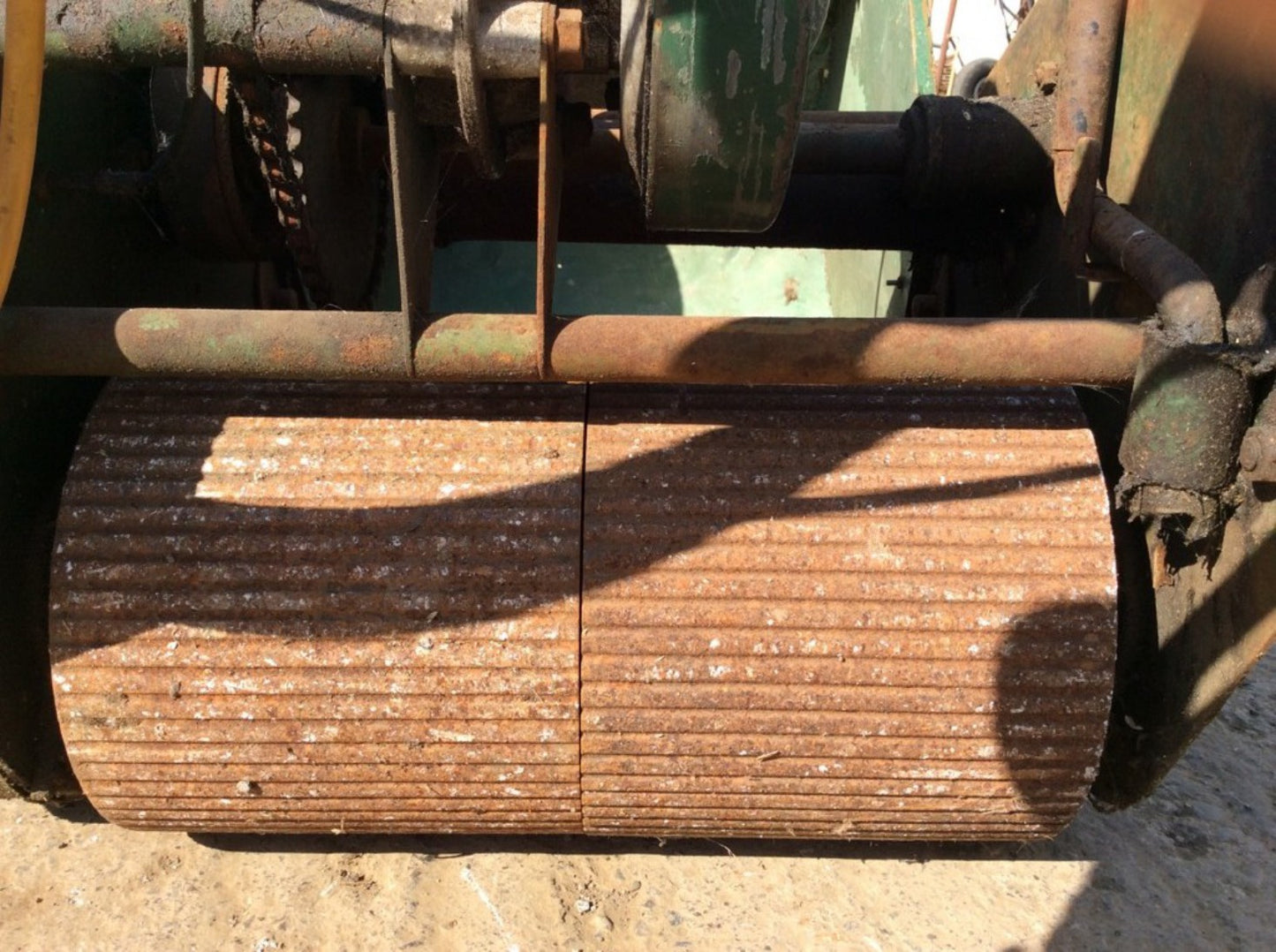 Old Vintage Ipswich Lawn Mower With Removable Grass Box Collector