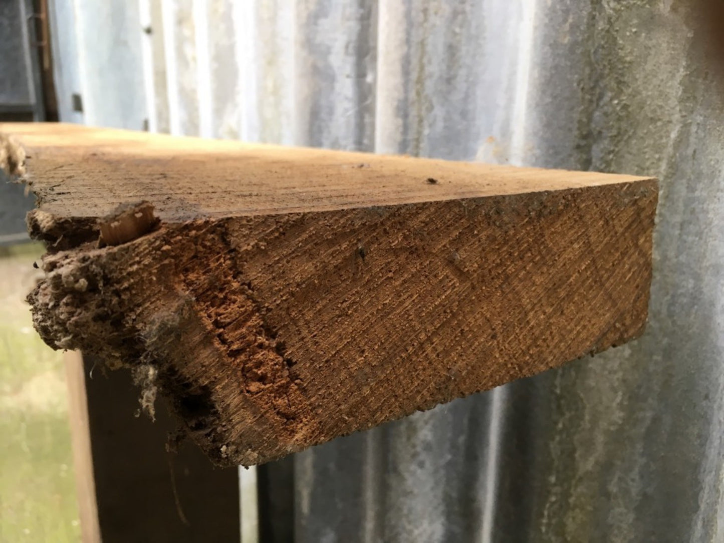 3ft 5 1/2" Or 1.06m Long Reclaimed Lovely Old Oak Hardwood Mantle Shelf