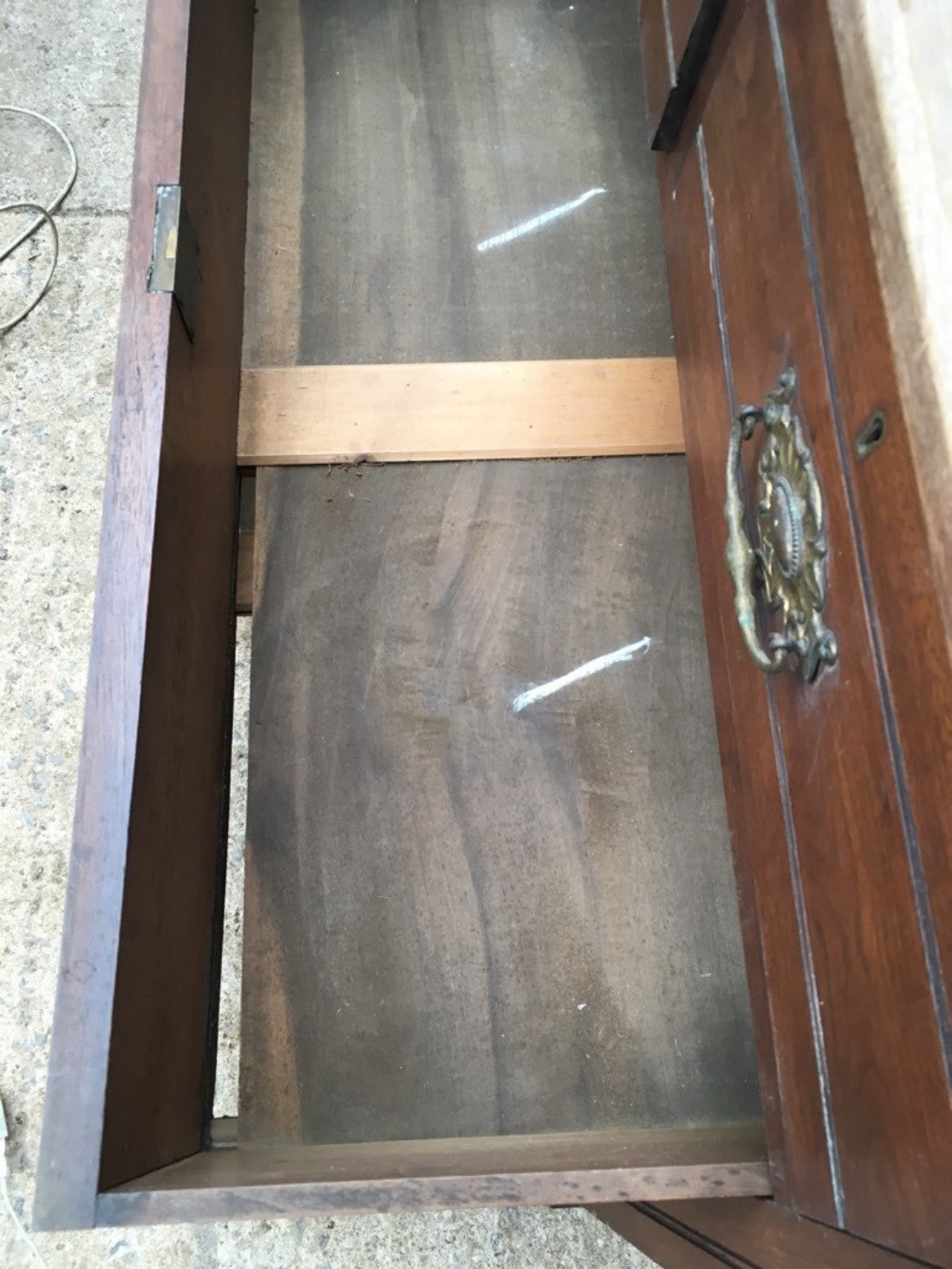 78.7cm X 106.5cm 1930s Mahogany 2 Over 3 Chest Of Drawers Restoration Project