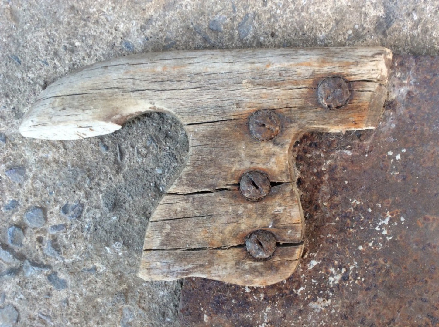 99cm Long Vintage Reclaimed Steel Old Stone Limestone Cutting Saw Collectable