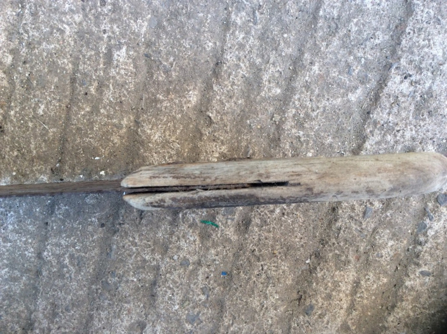 99cm Long Vintage Reclaimed Steel Old Stone Limestone Cutting Saw Collectable