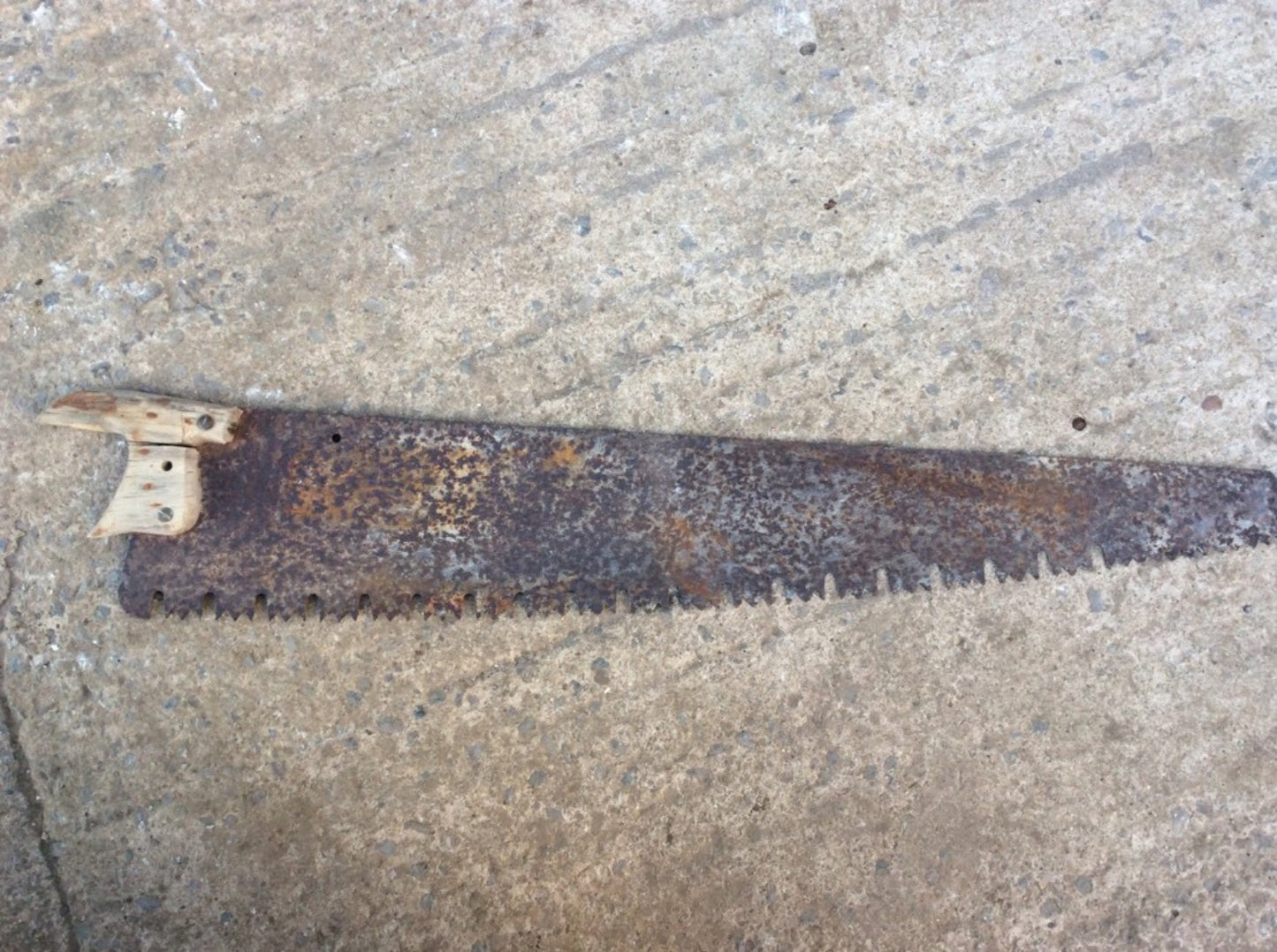 100cm Reclaimed Vintage Steel Old Stone Limestone Cutting Saw Collectable