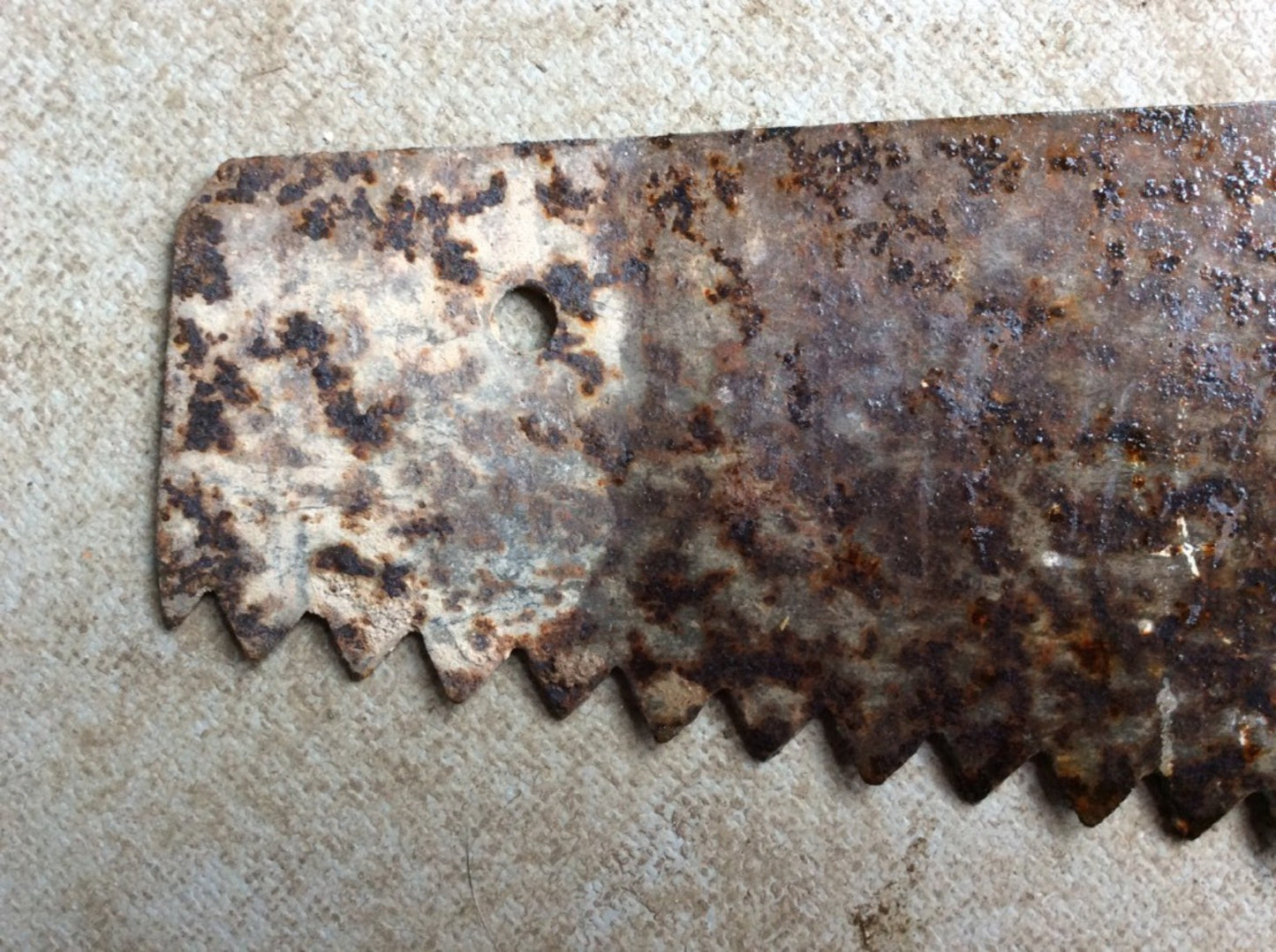 100cm Reclaimed Vintage Steel Old Stone Limestone Cutting Saw Collectable