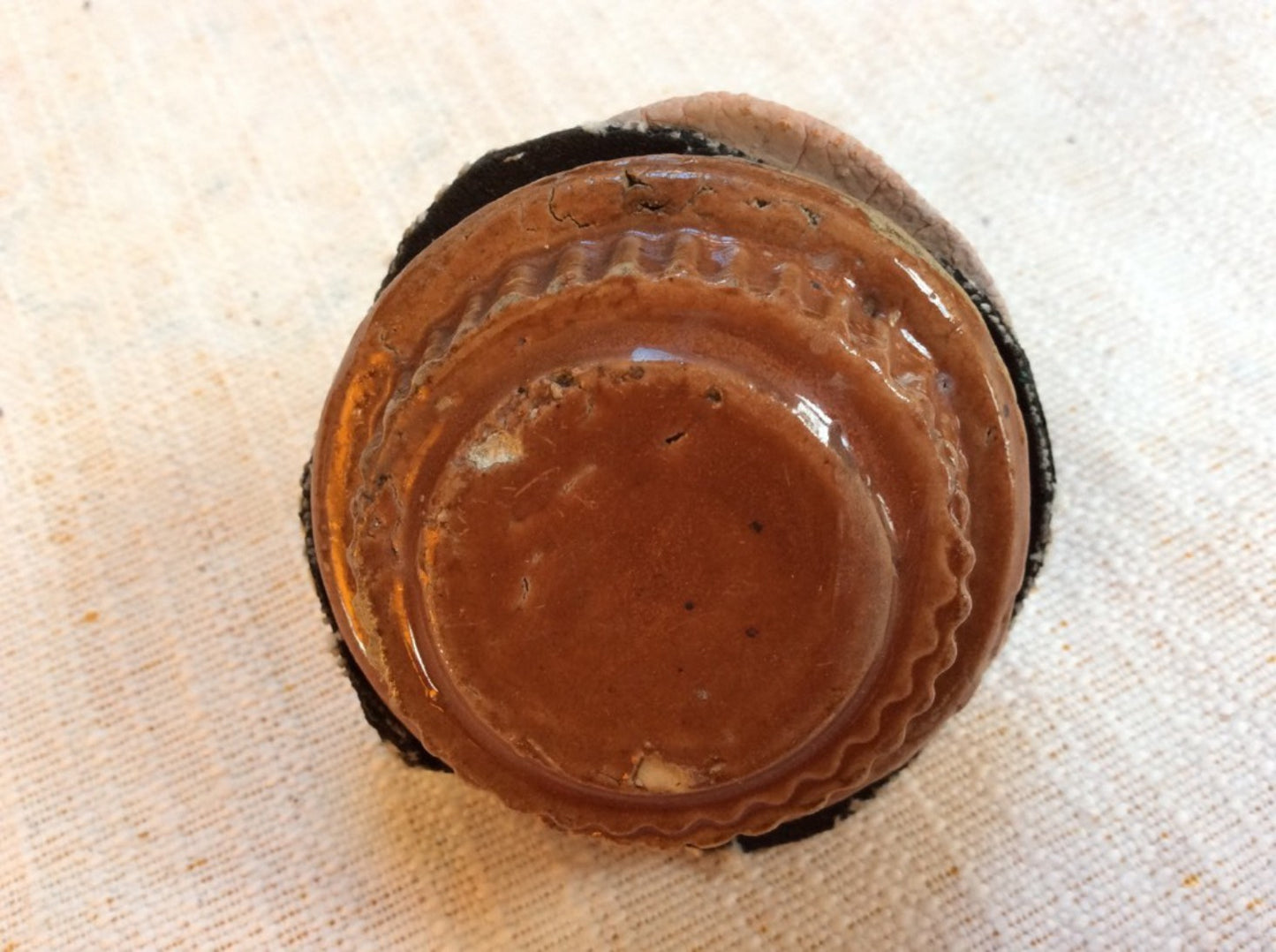 Vintage Old ‘The International’ Stoneware Bed Warmer 25.5cm Long