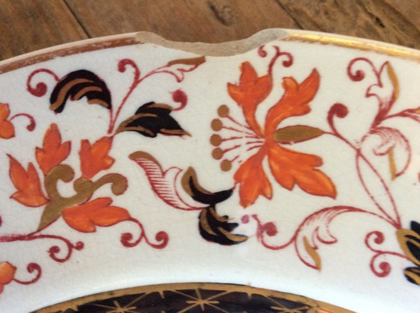 Nine Interesting Old Hall China Plates & Cake Stand 3 Dinner 6 Soup