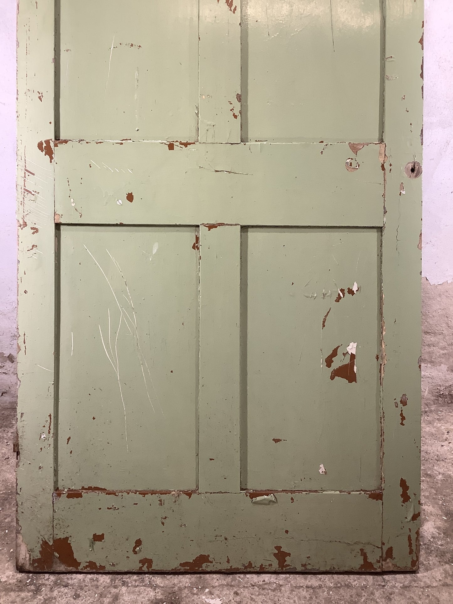 3rd Pic Victorian Internal Painted  Pine Reclaimed Door