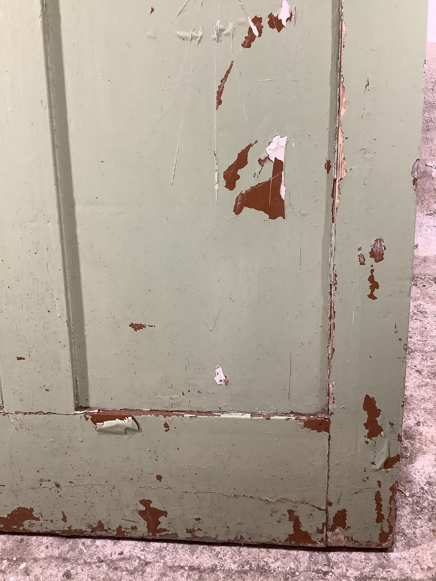 6th Pic Victorian Internal Painted Pine Reclaimed Door