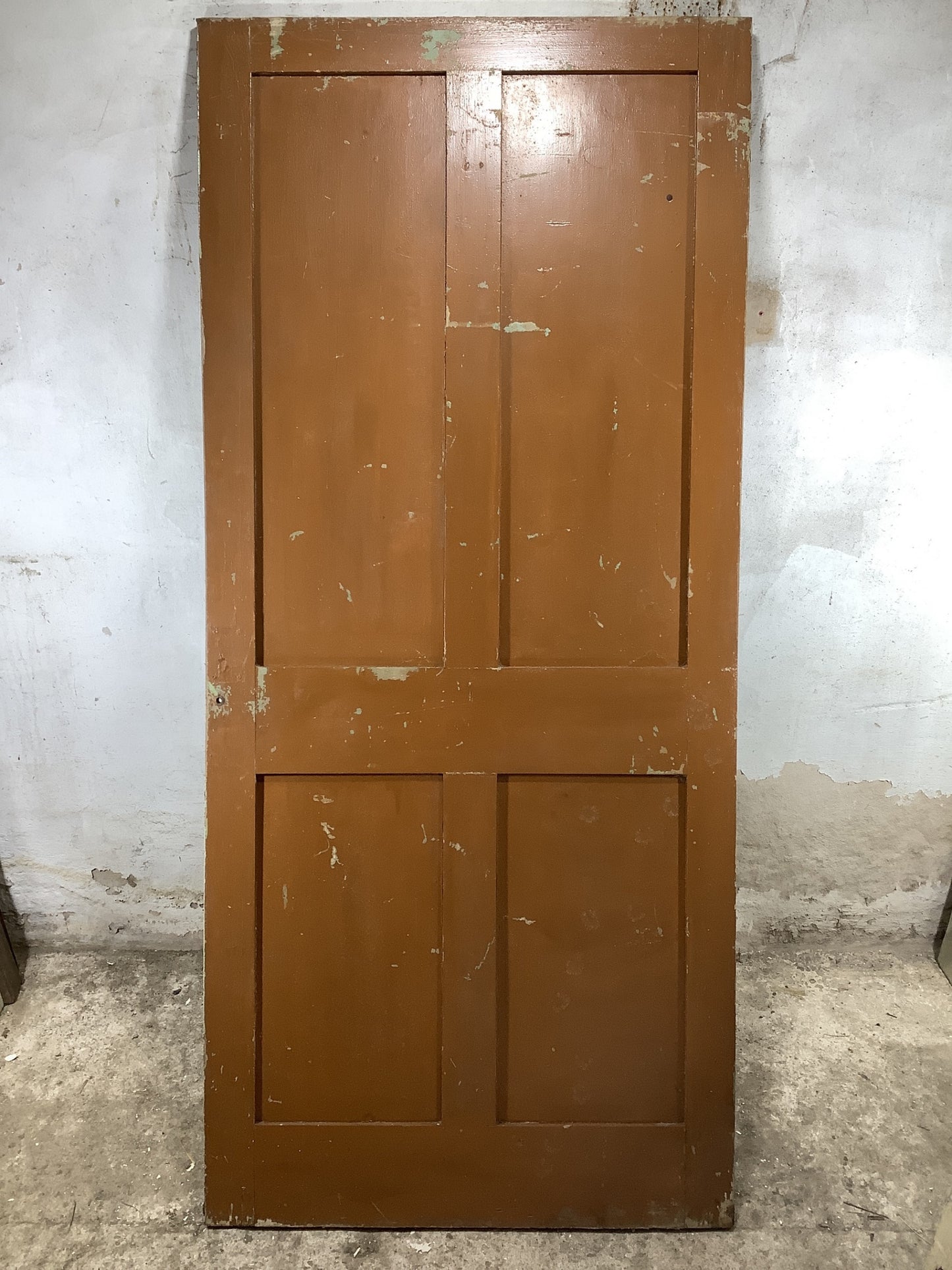 7th Pic Victorian Internal Painted  Pine Reclaimed Door