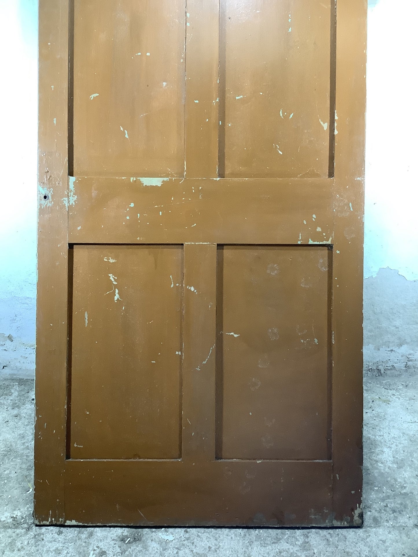 9th Pic Victorian Internal Painted  Pine Reclaimed Door