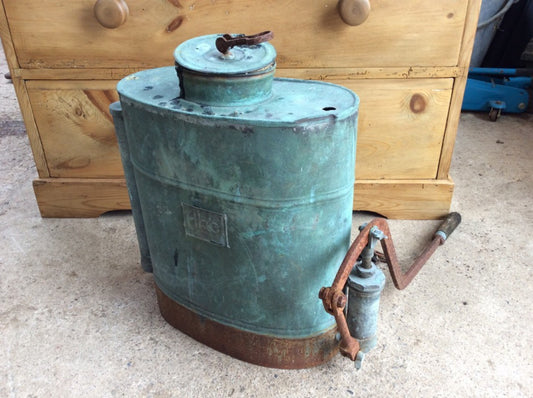 Interesting Old Copper Abol Backpack Knapsack Sprayer 1960s 1970s Sold As Seen