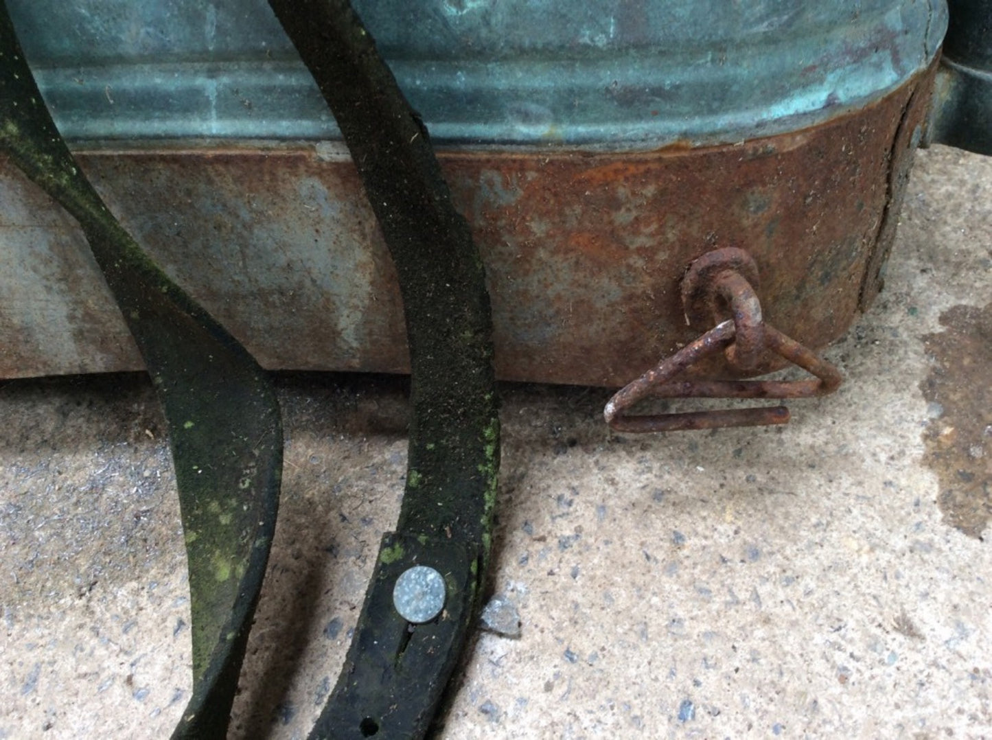 Interesting Old Copper Abol Backpack Knapsack Sprayer 1960s 1970s Sold As Seen