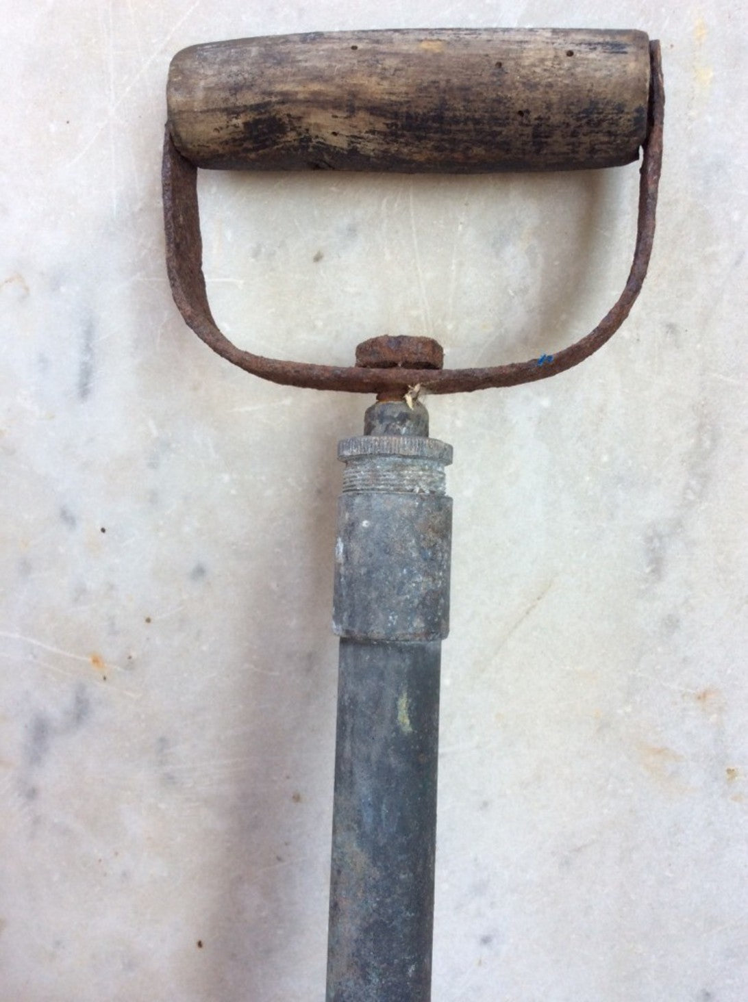 Reclaimed Old Brass Old Foot Water Pump No Pipe Cast Iron Foot Plate