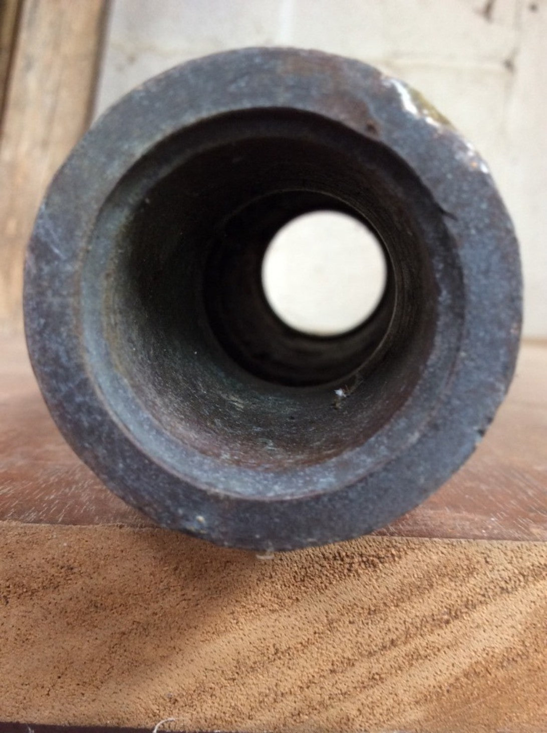 Vintage Old Brass WWII Fire Brigade Brass Nozzle Dated 1941 - Fire Hose Nozzle