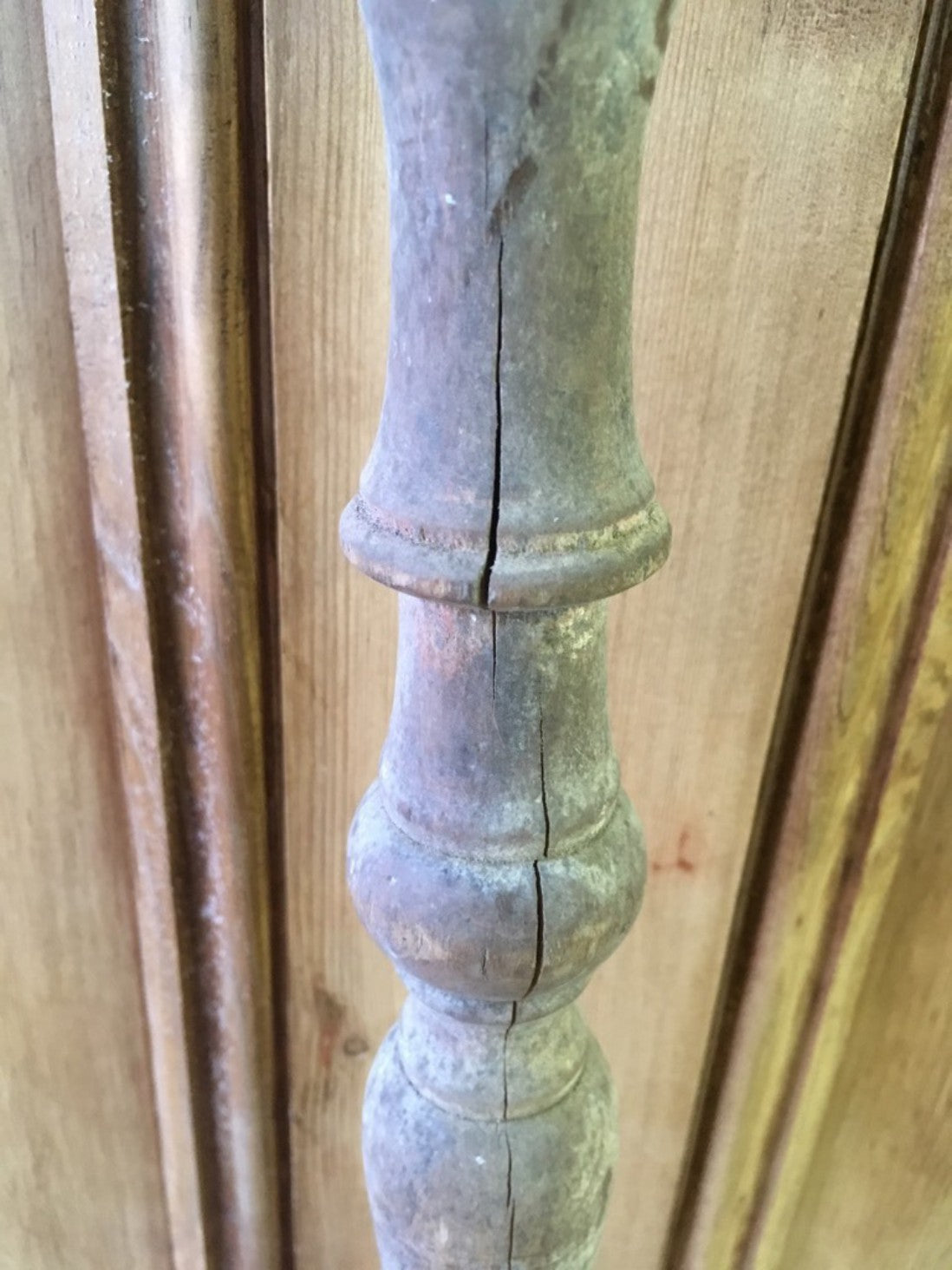 Antique Victorian Copper Large Bed Warming Pan 12 3/4" Diameter