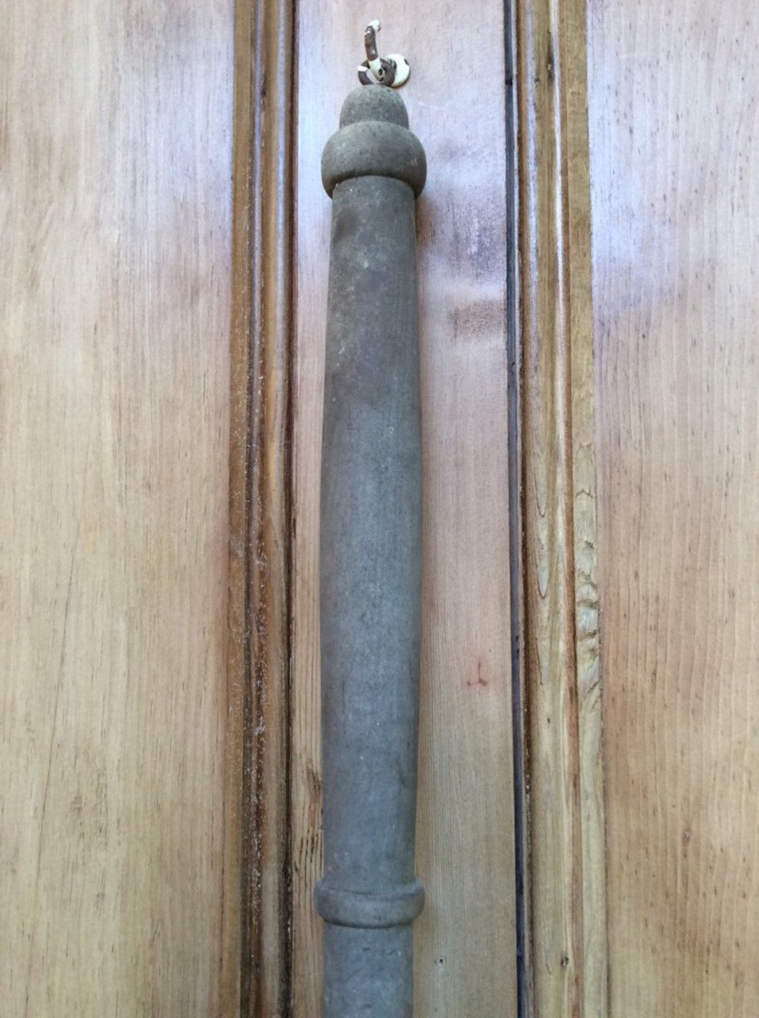 Antique Large Victorian Copper Bed Warming Pan 12 3/8" Diameter