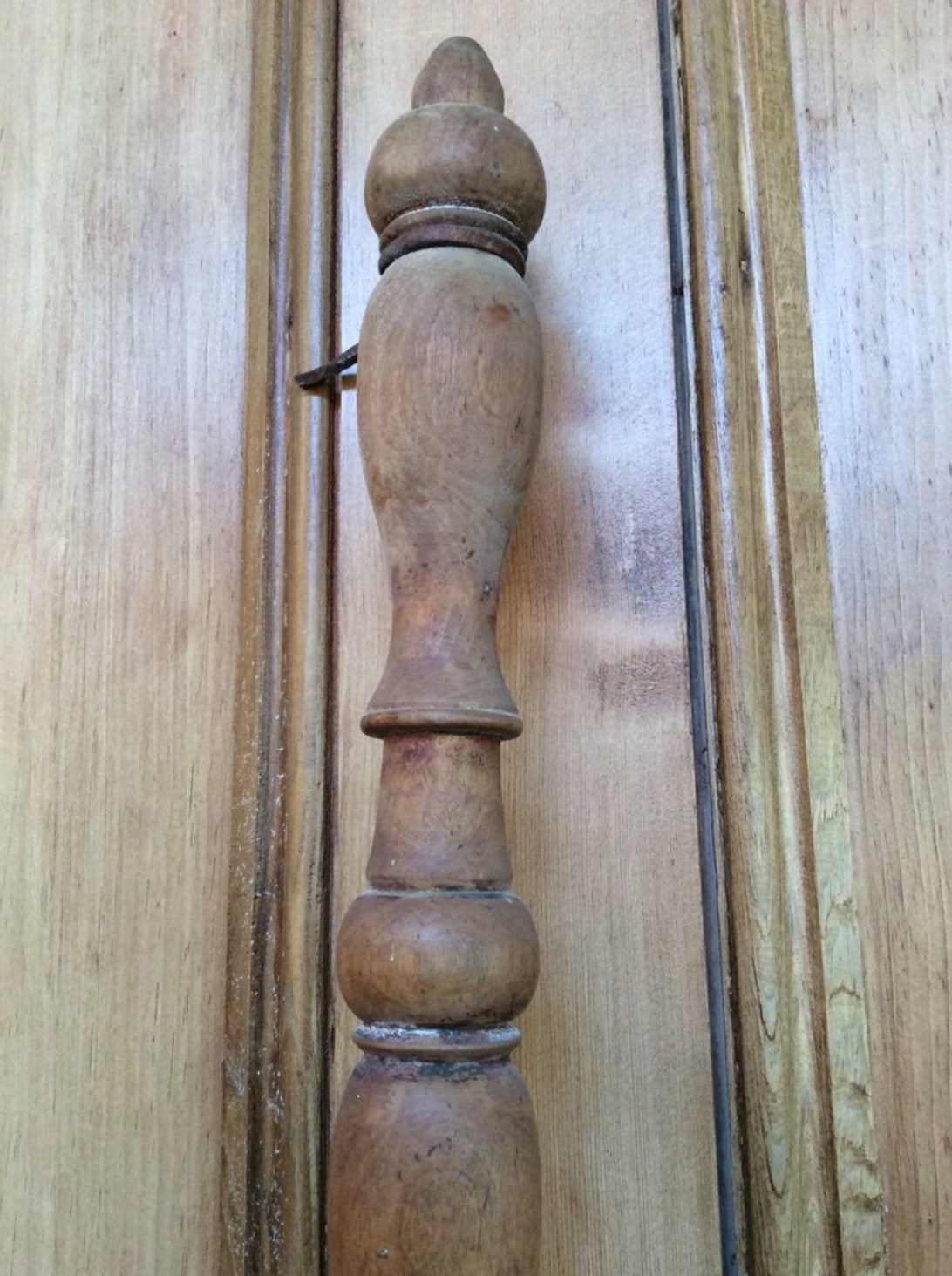 Antique Victorian Copper Large Bed Warming Pan 12 3/8 Diameter