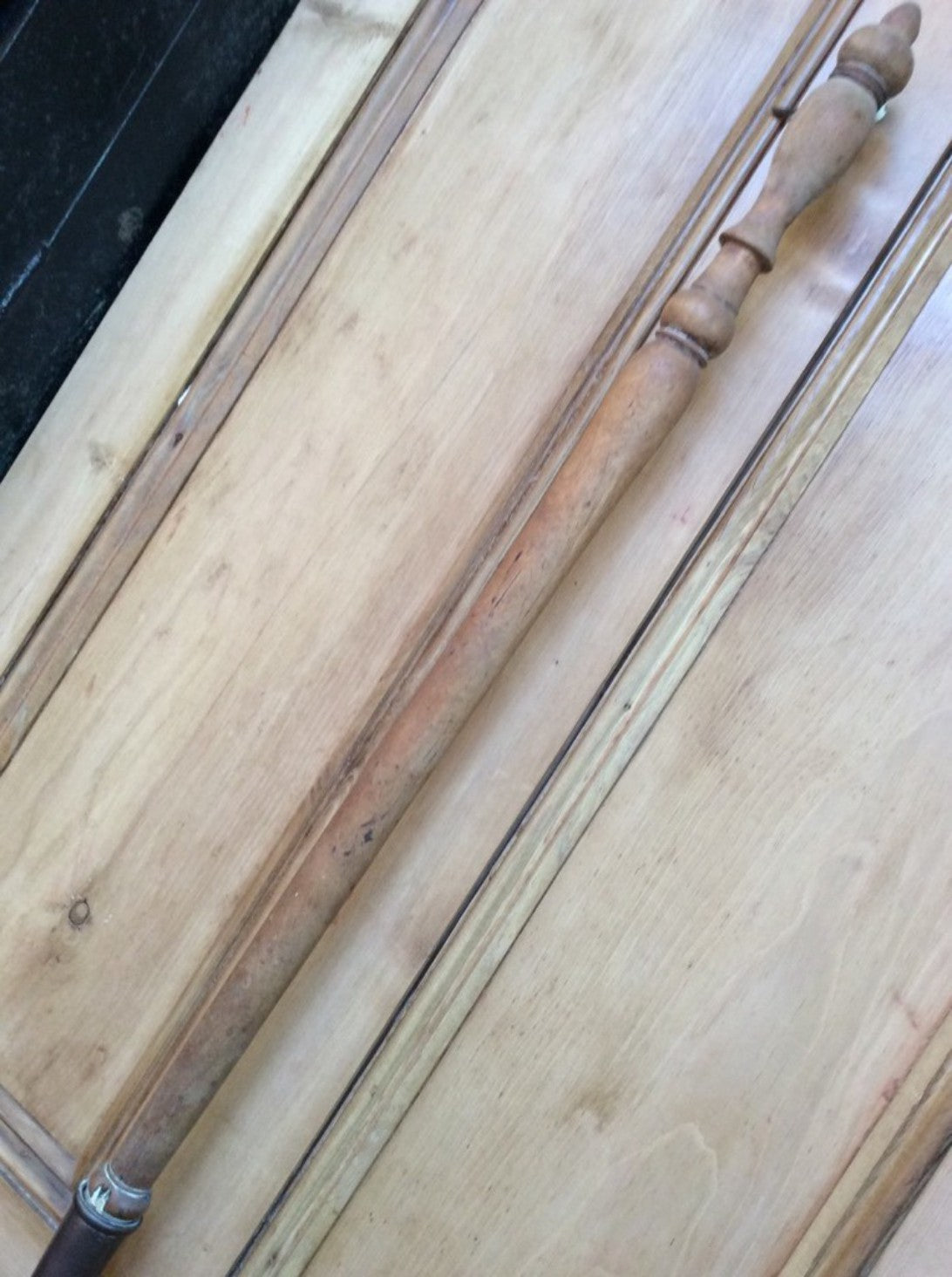 Antique Victorian Copper Large Bed Warming Pan 12 3/8 Diameter