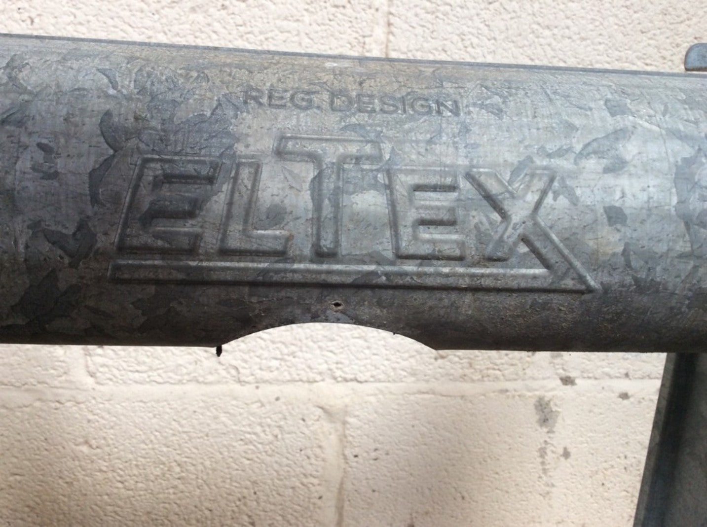 Reclaimed Old Galvanised Eltex Single Burner Green House Heater For Spares