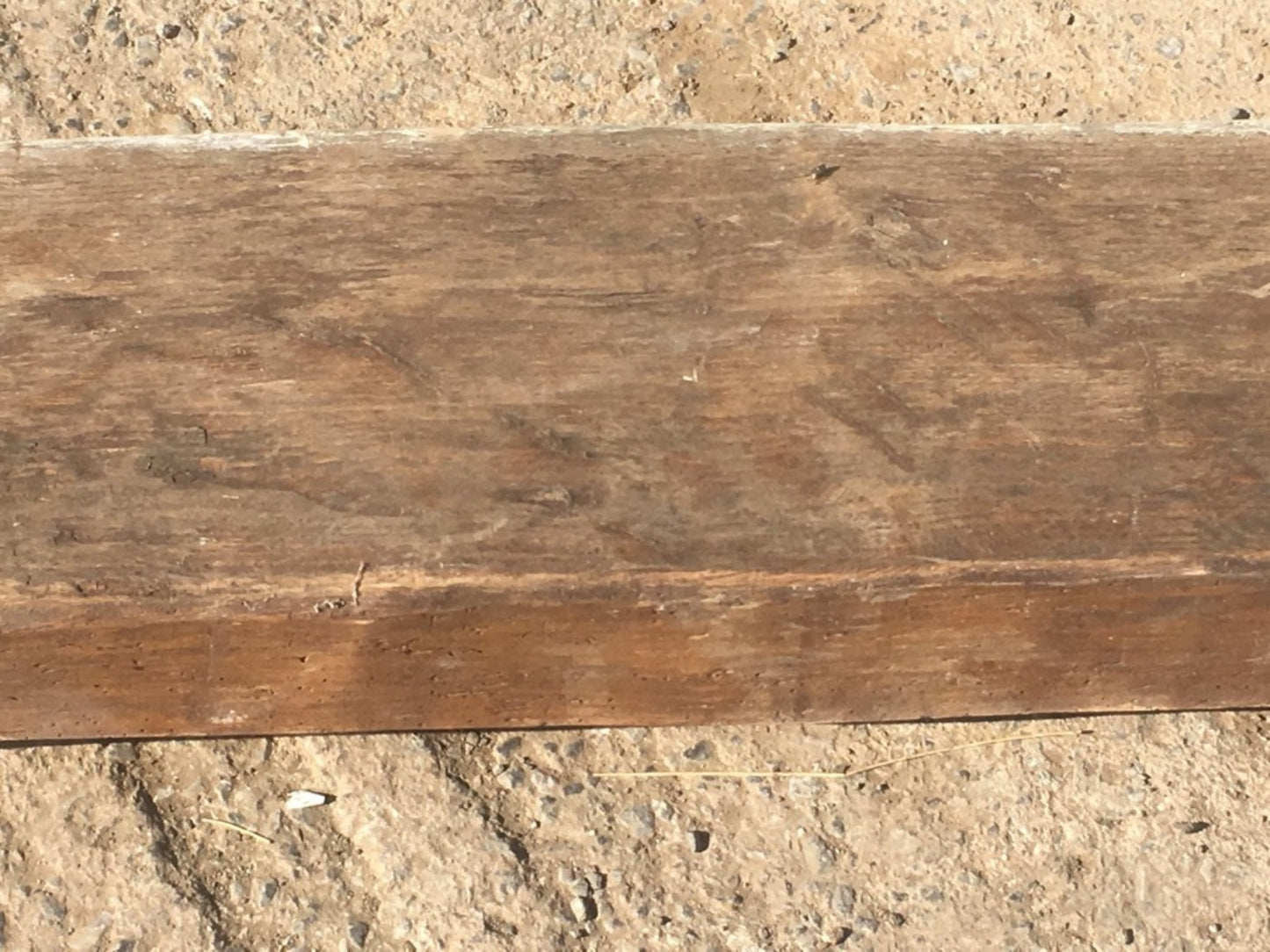 1.83m Long Old Rustic Oak Hardwood Solid Beam Post Fireplace Over Mantle Lintel