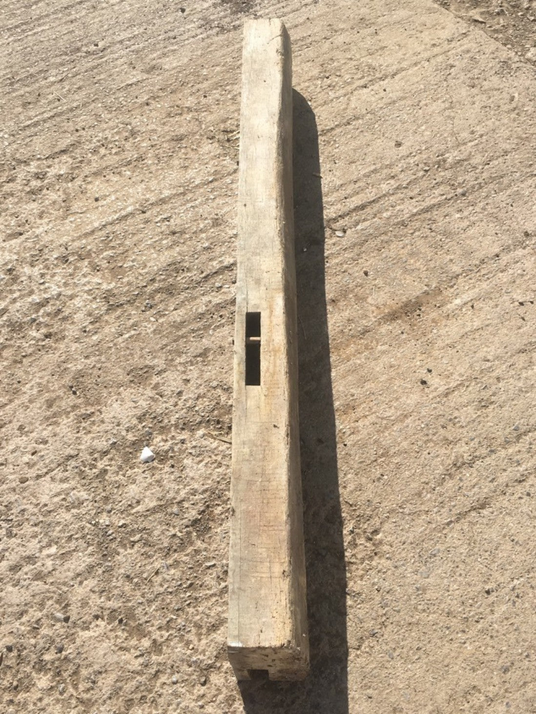 1.83m Long Old Rustic Oak Hardwood Solid Beam Post Fireplace Over Mantle Lintel