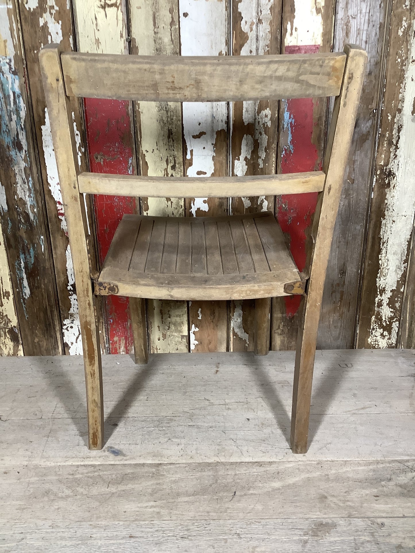 Old Vintage Salvaged Small Children’s School Bedroom Chair