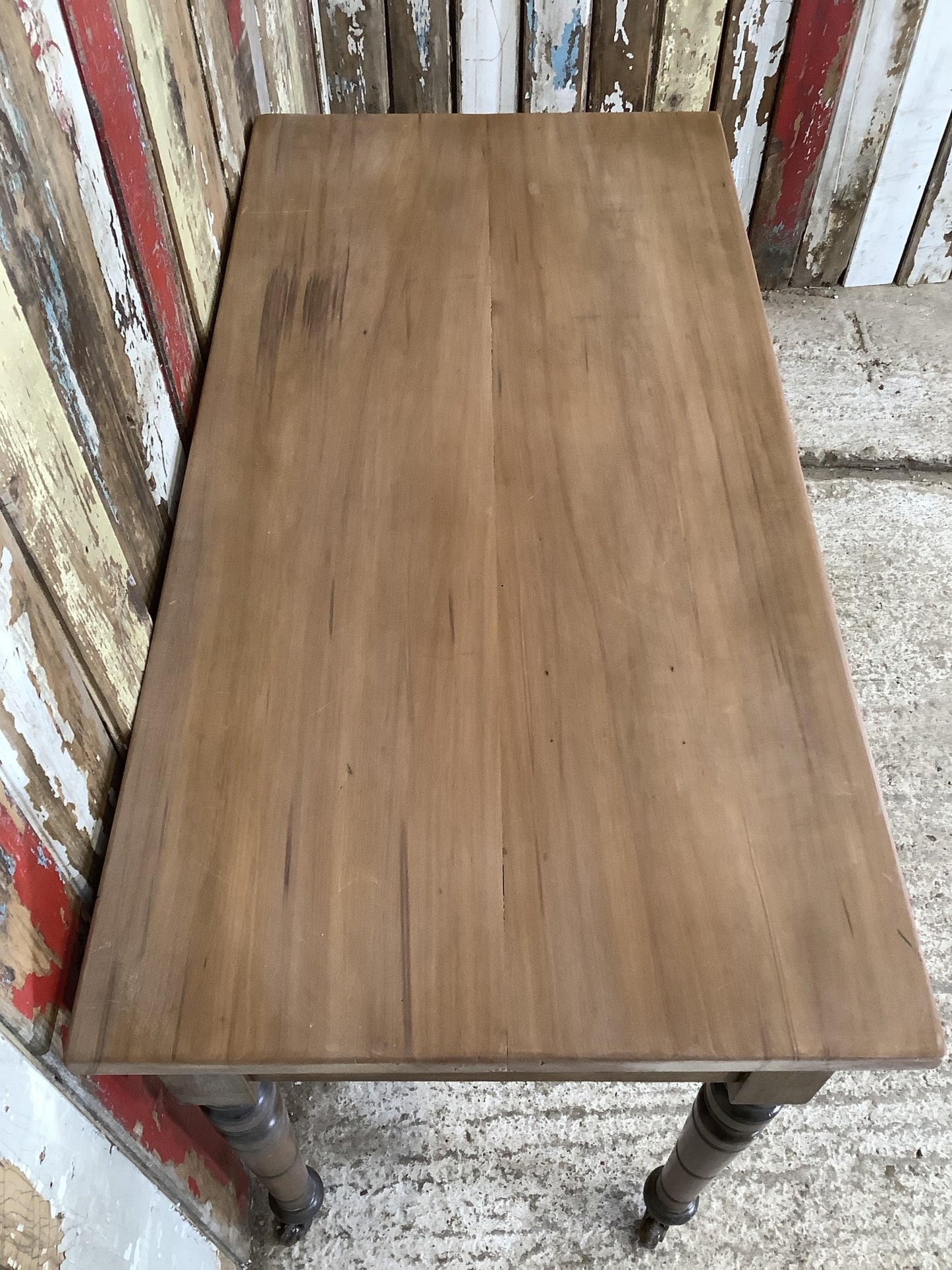 Victorian Pine & Mahogany Dressing Table Wood